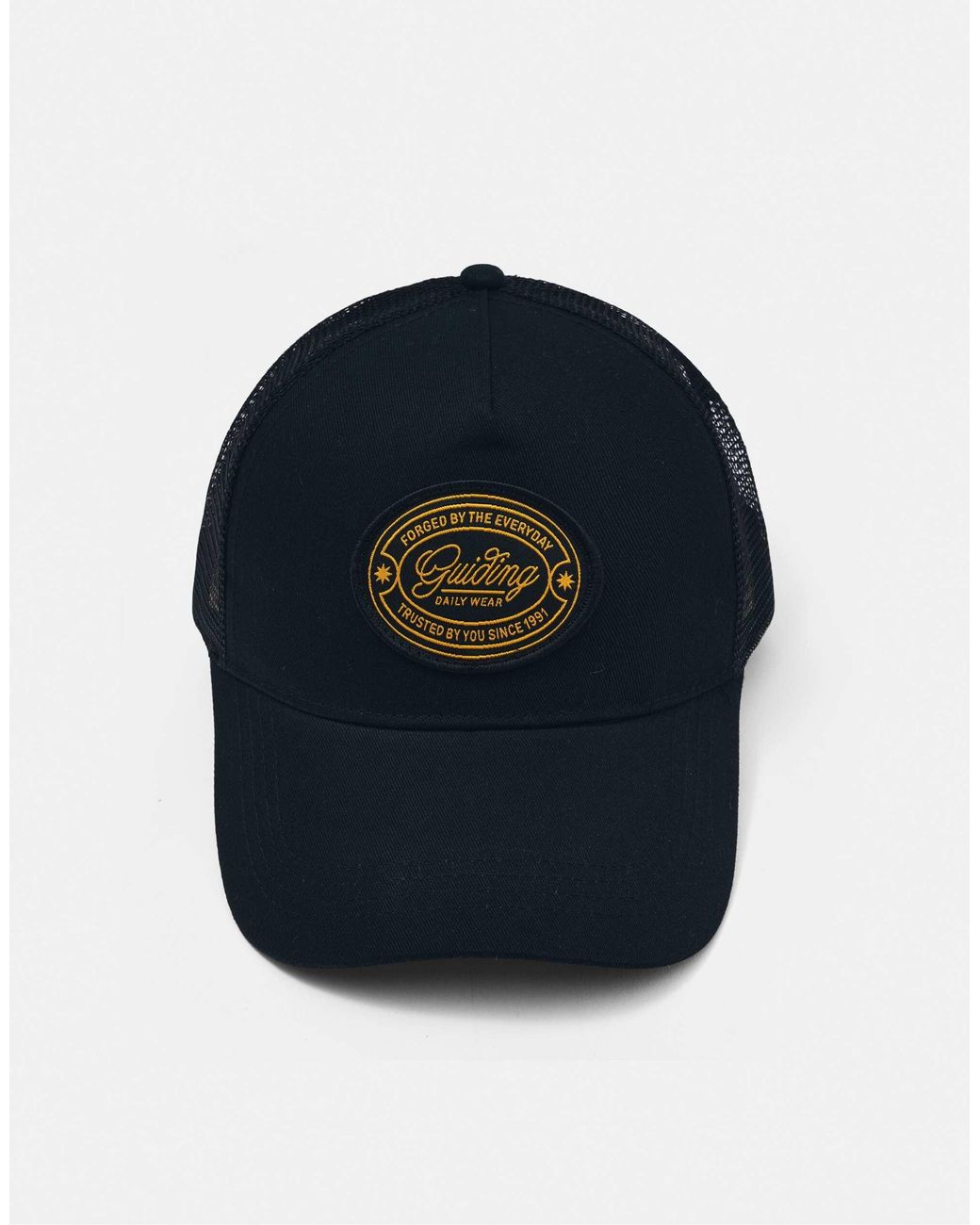 Casquette trucker avec patch brodé e Pull&Bear pour homme en coloris Blue