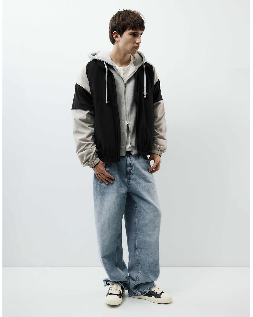 Veste Pull&Bear pour homme en coloris Black