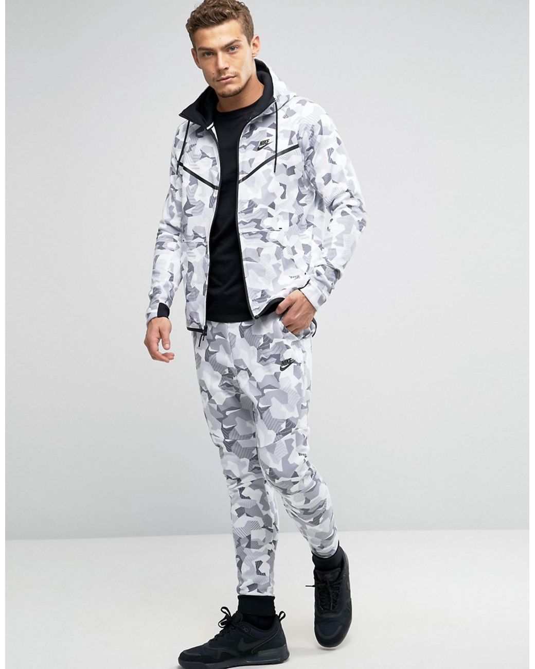 Nike tech camo tracksuit online