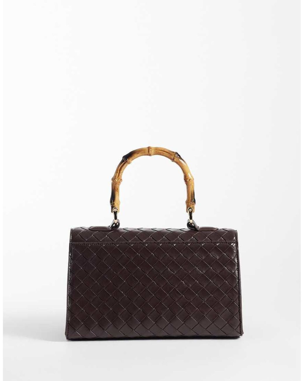 Glamorous Brown Top Handle Bag