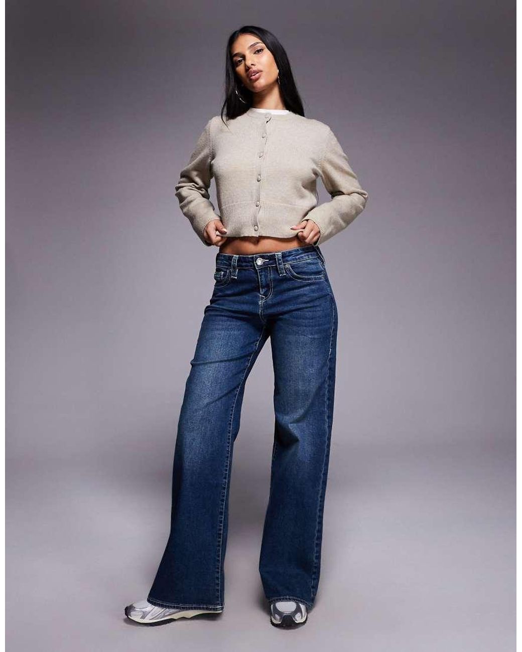 The Frolic Gray Exclusive Ribbed Structured Waist Button Through Cardigan