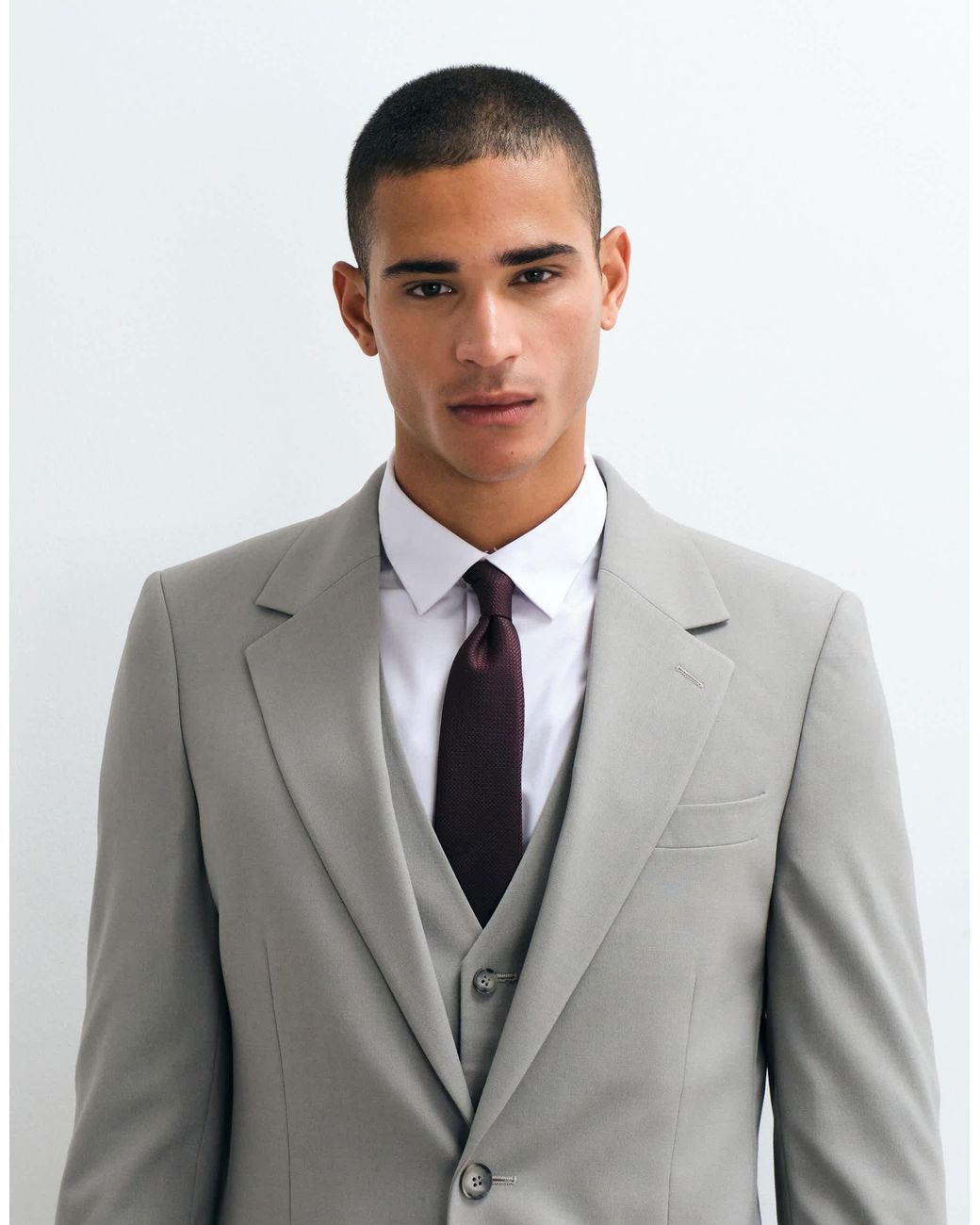 Veste ASOS pour homme en coloris Gray