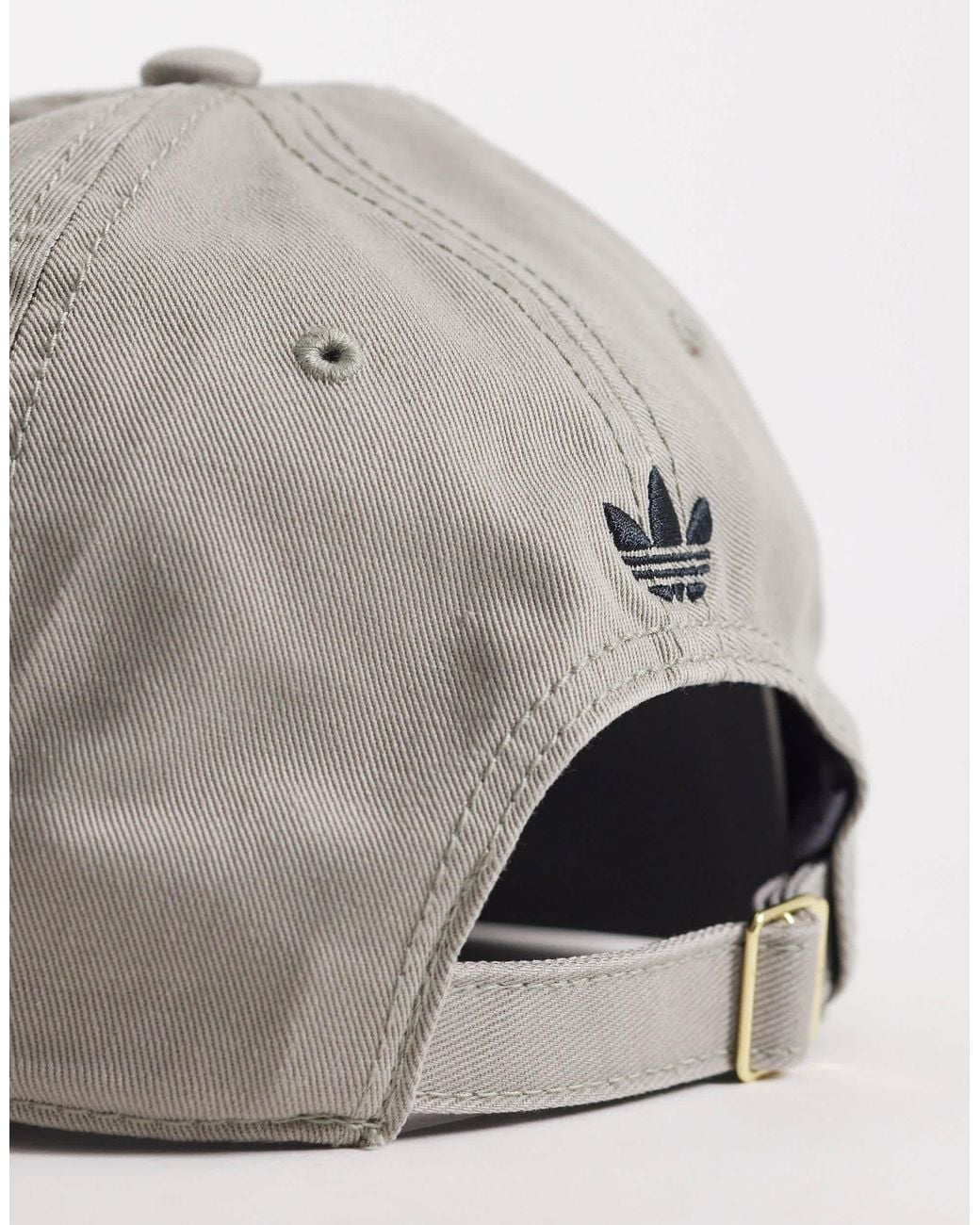 adidas Originals Strapback Cap in Gray | Lyst