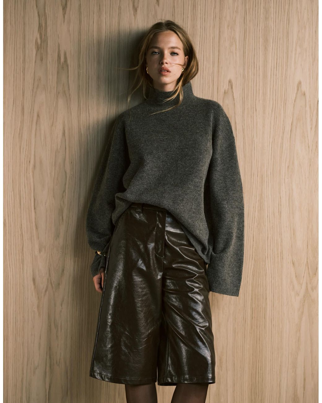 ASOS Brown – longline-pullover