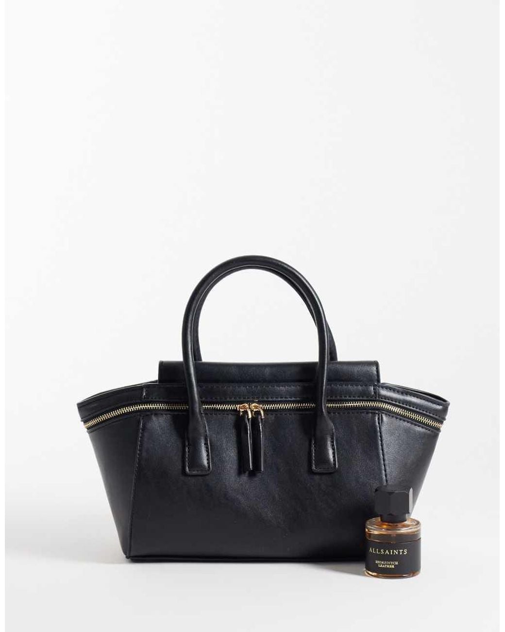 Mango Black Small City Bag