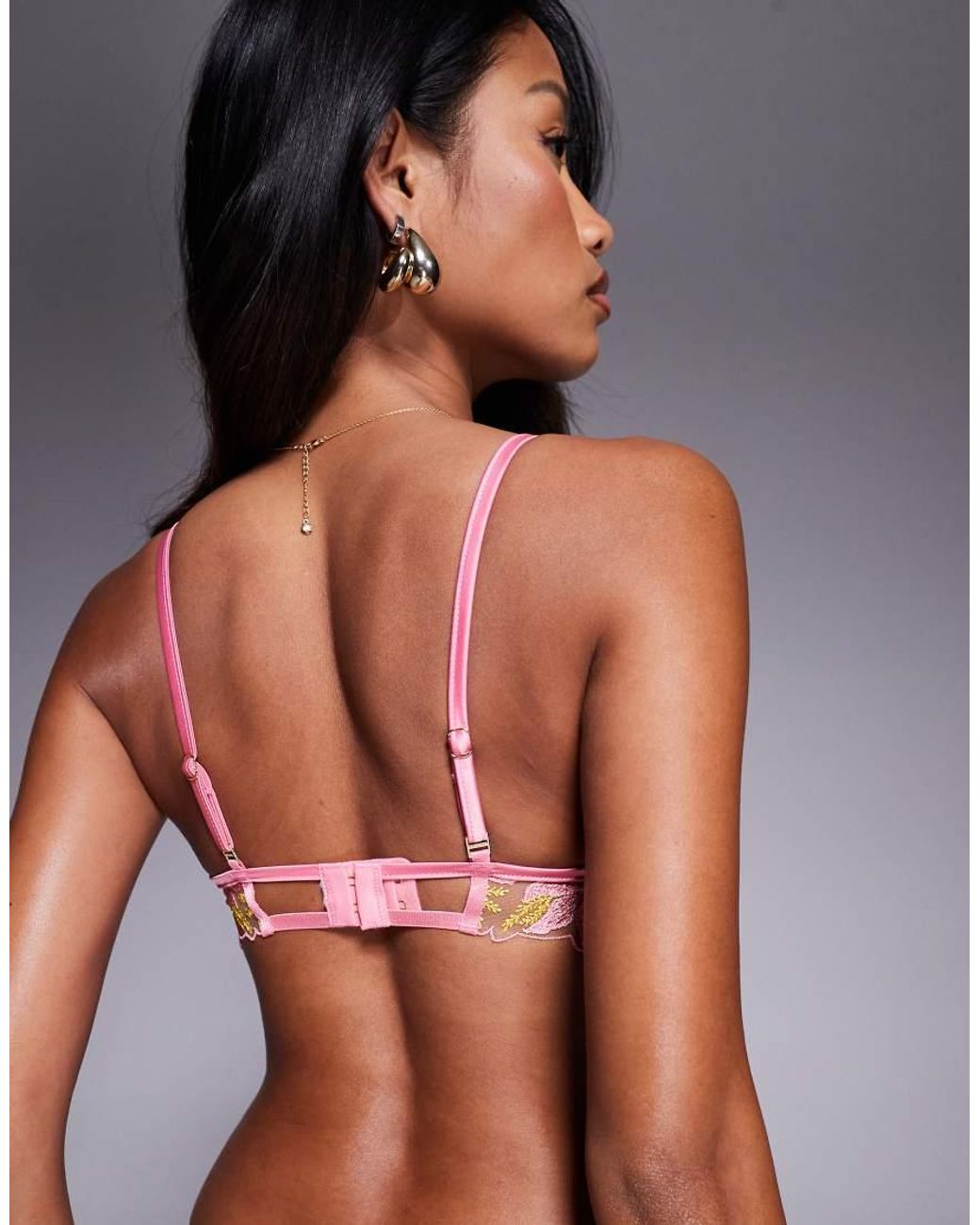 Bluebella Gray Patrice Floral Embroidered Underwired Bra