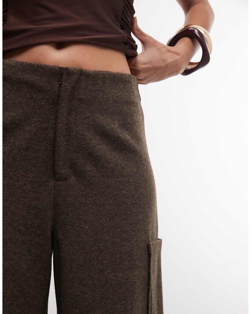 ASOS Brown Mix & Match Culottes
