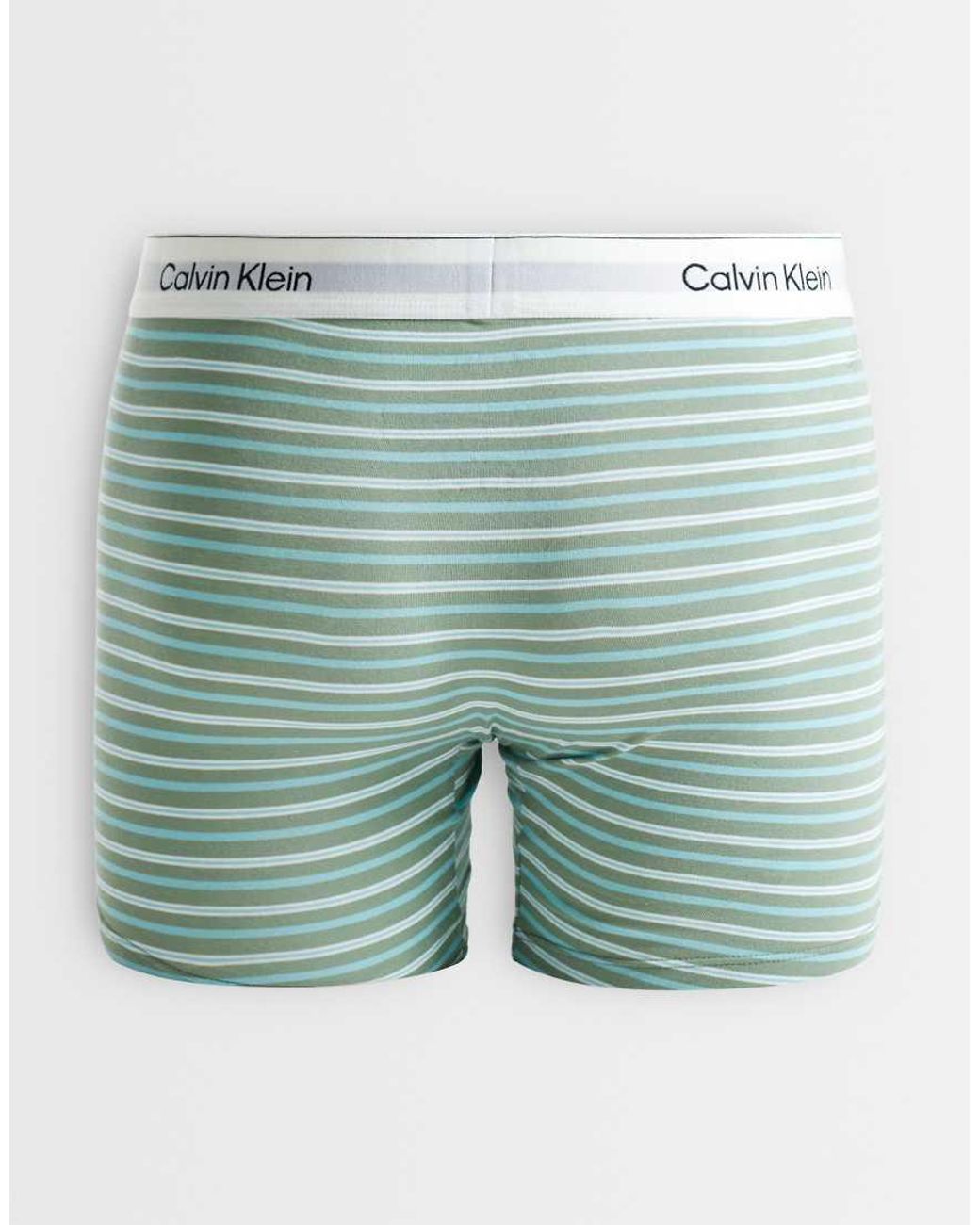 Calvin Klein Gray Icon Cotton Stretch 3 Pack Boxer Briefs for men
