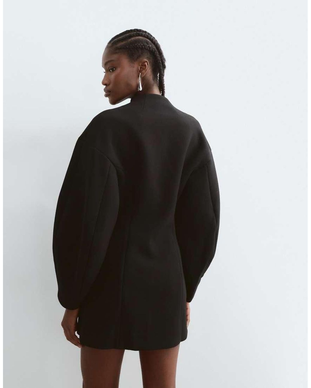 ARRANGE Black Structured Blazer Mini Dress