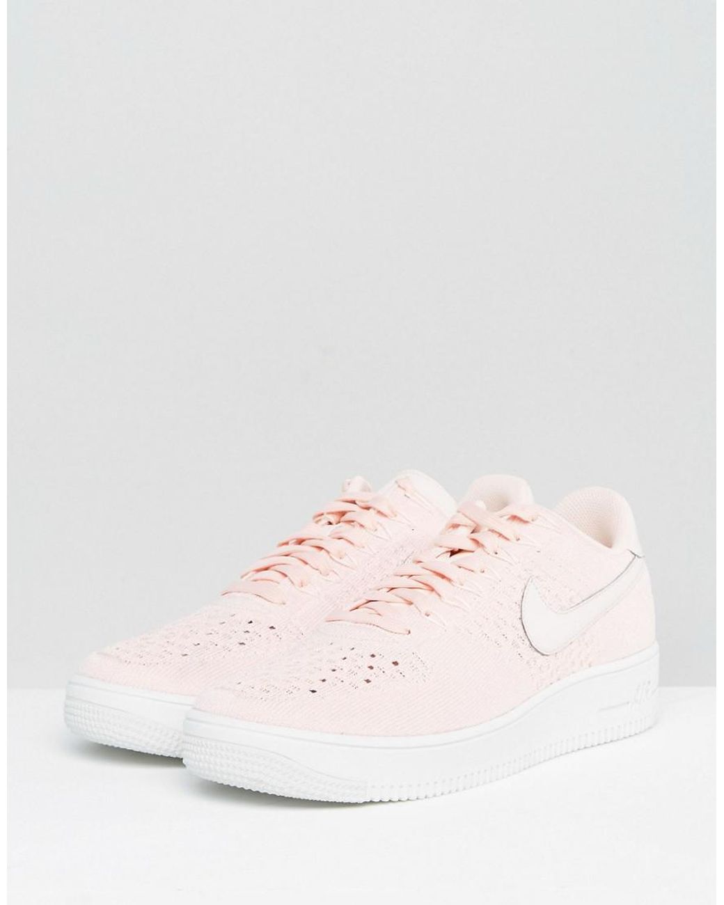 Nike Air Force 1 Ultra Flyknit Low Trainers In Pink 817419-601 for Men |  Lyst UK