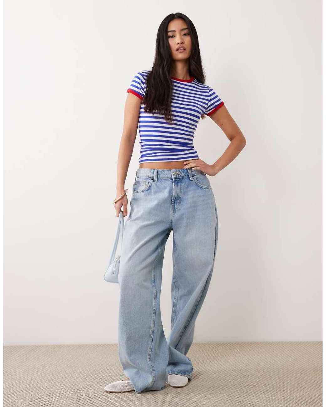 ASOS Blue Ringer Baby T-shirt