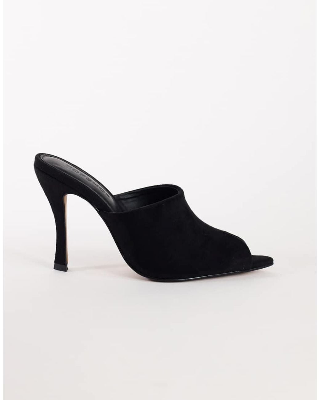 TOPSHOP Blue Winona High Vamp Peep Toe Heeled Sandal
