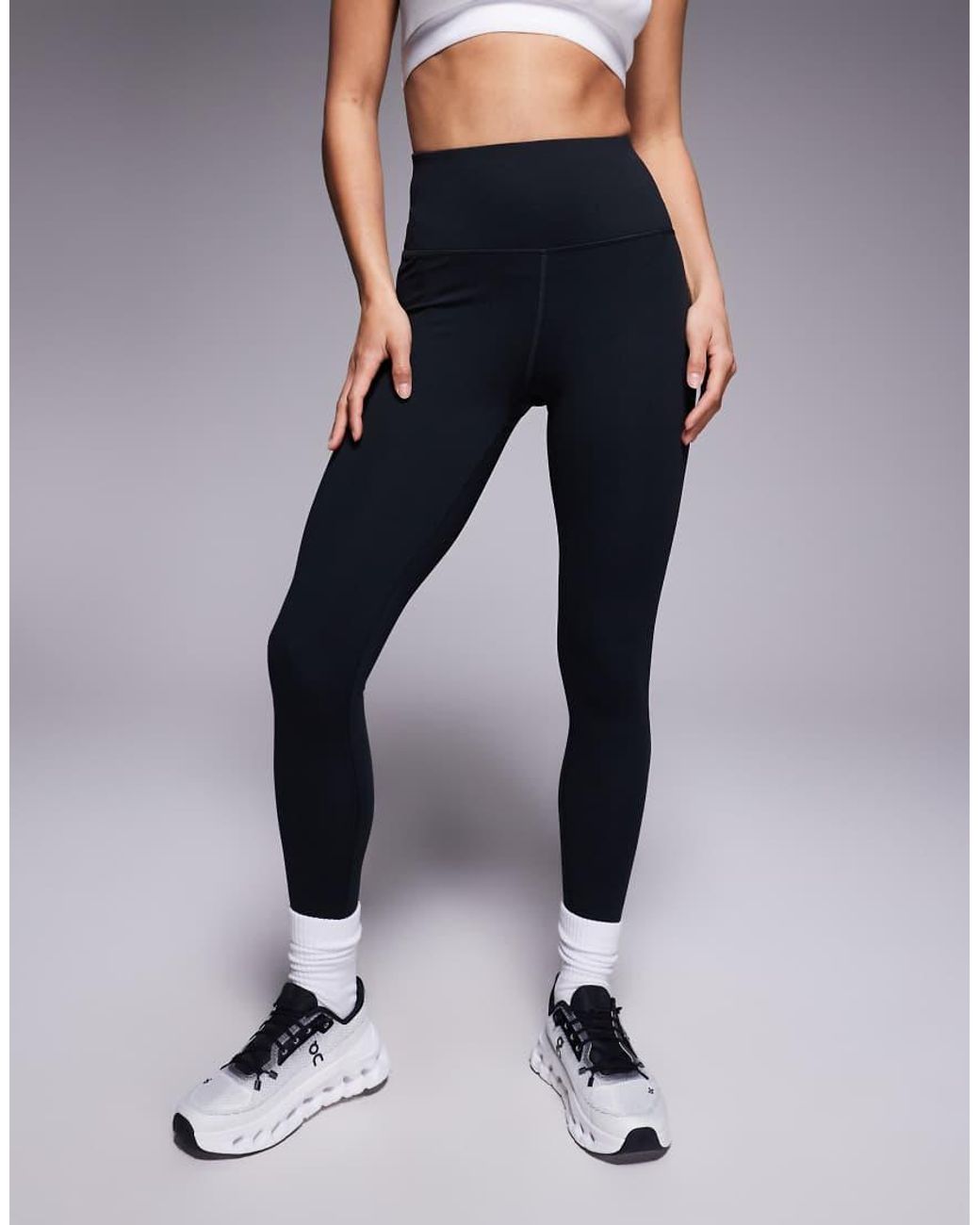 4505 Blue Petite Icon Soft Touch High Waist Yoga Legging
