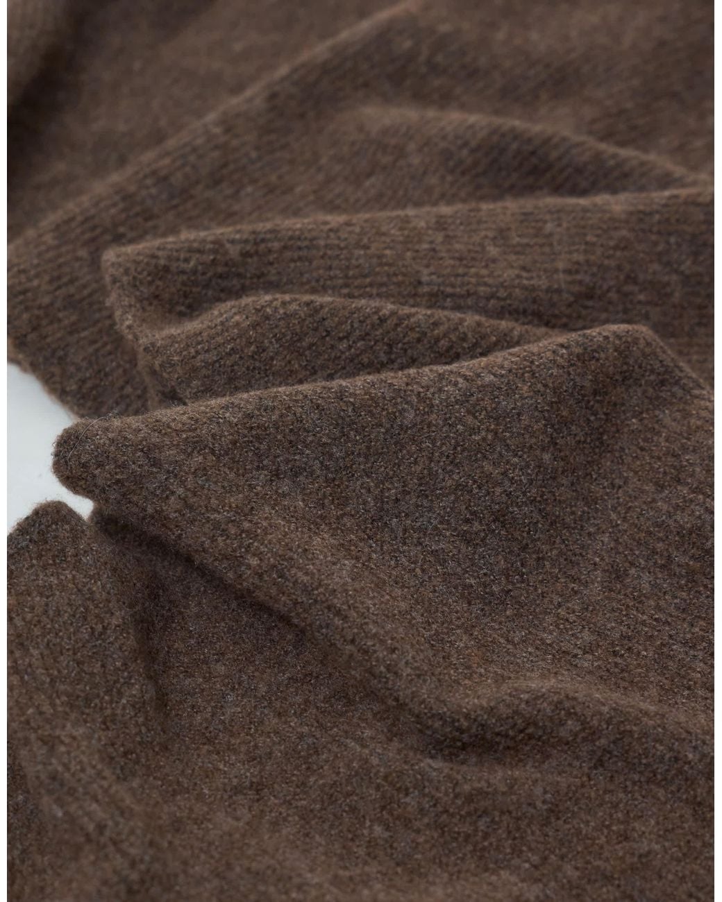 ONLY Brown Knitted Short Scarf