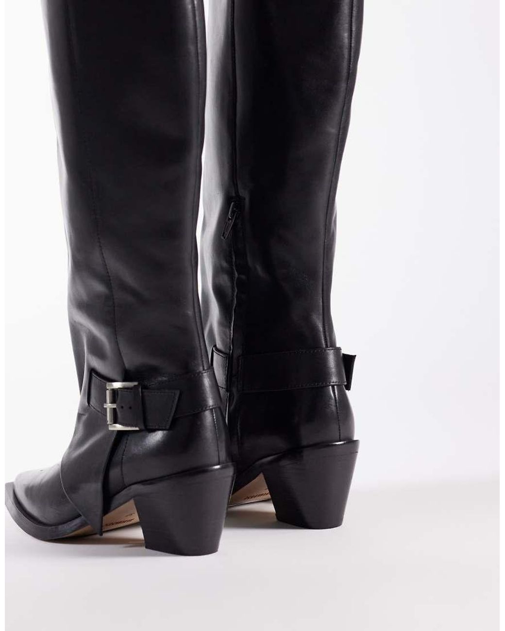 Bronx Blue New-clint Western Knee Boots