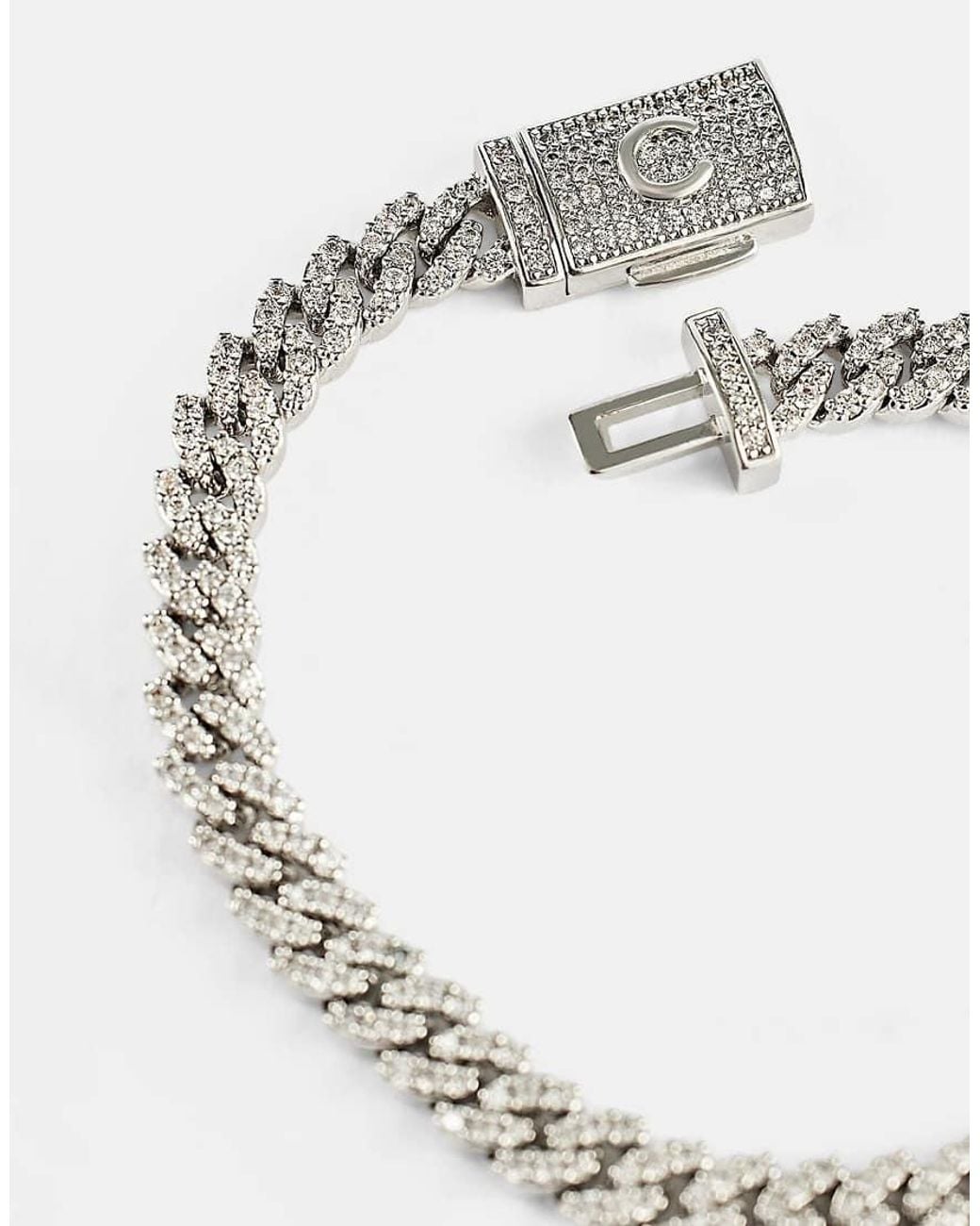 CERNUCCI Black Iced Cuban Link Bracelet