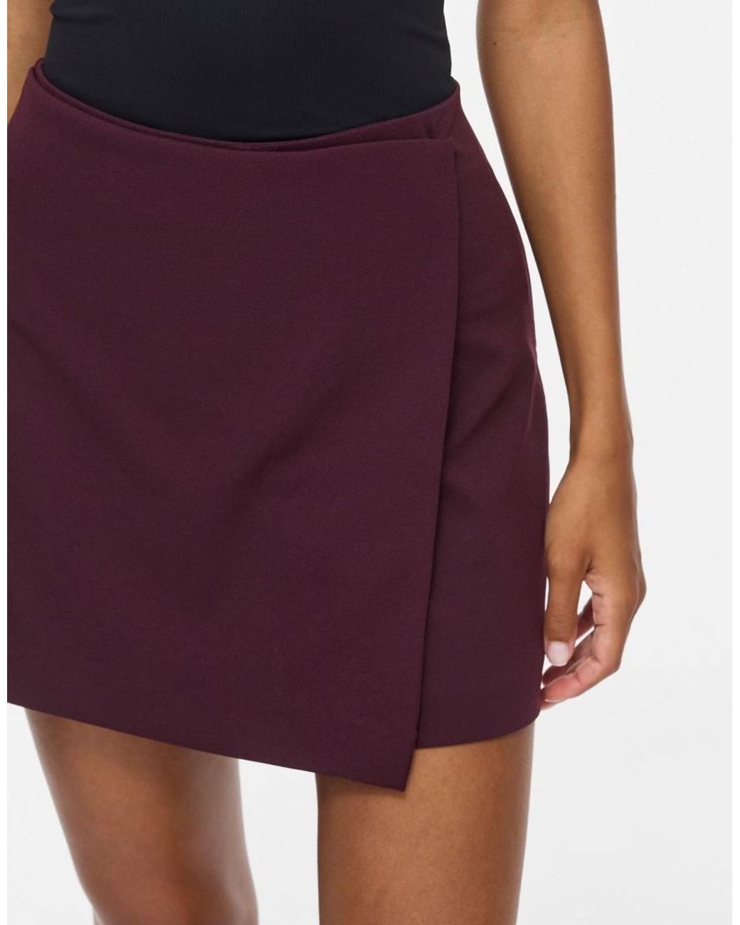 Vila Purple Mini Skirt