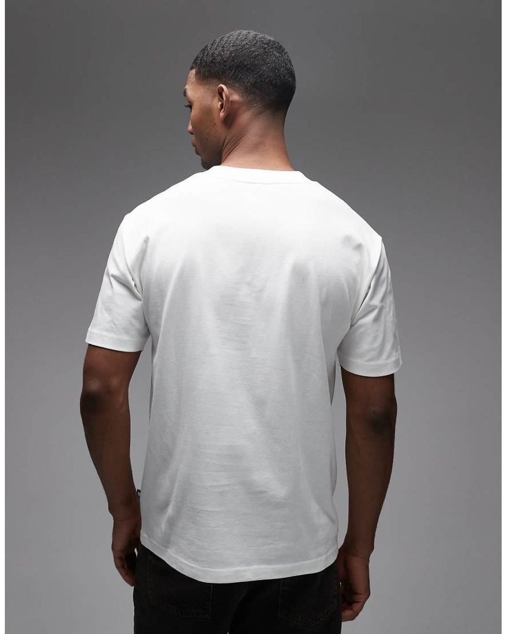 New Balance Gray Athletics Premium Logo T-shirt for men