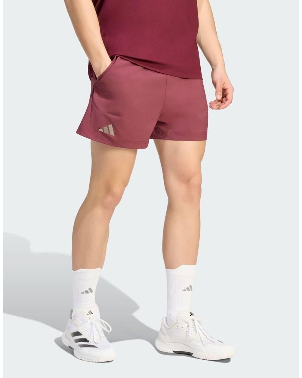 Adidas Originals Pink Sh & Tight Set Shorts for men