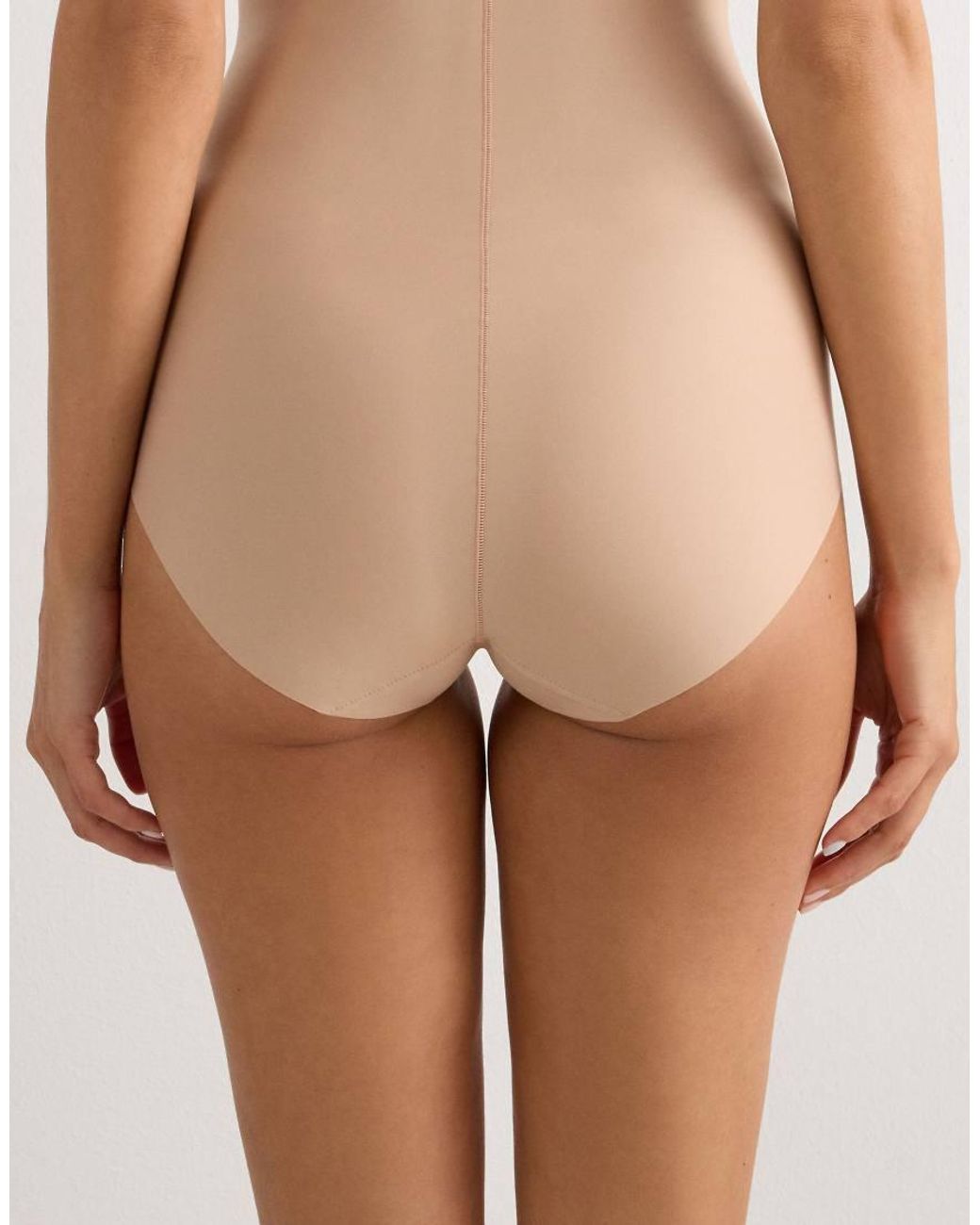 Intimissimi Brown Seamless High-Waisted Shaping Knickers