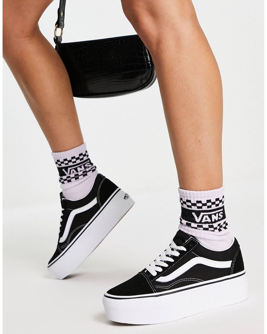 Vans White – old skool stackform – sneaker