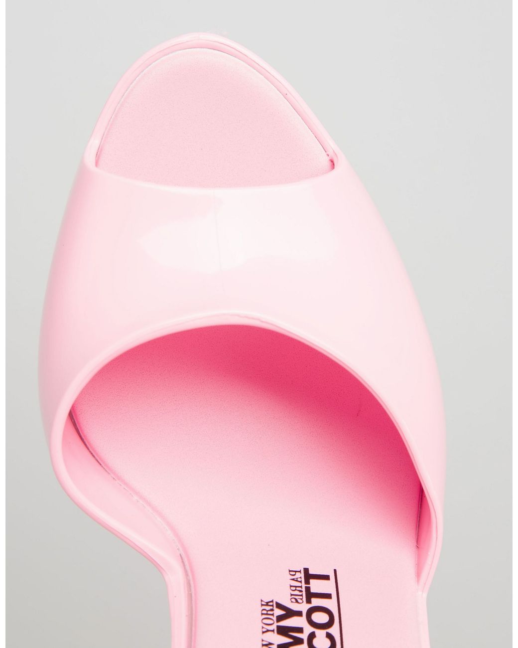 jeremy scott x melissa pink