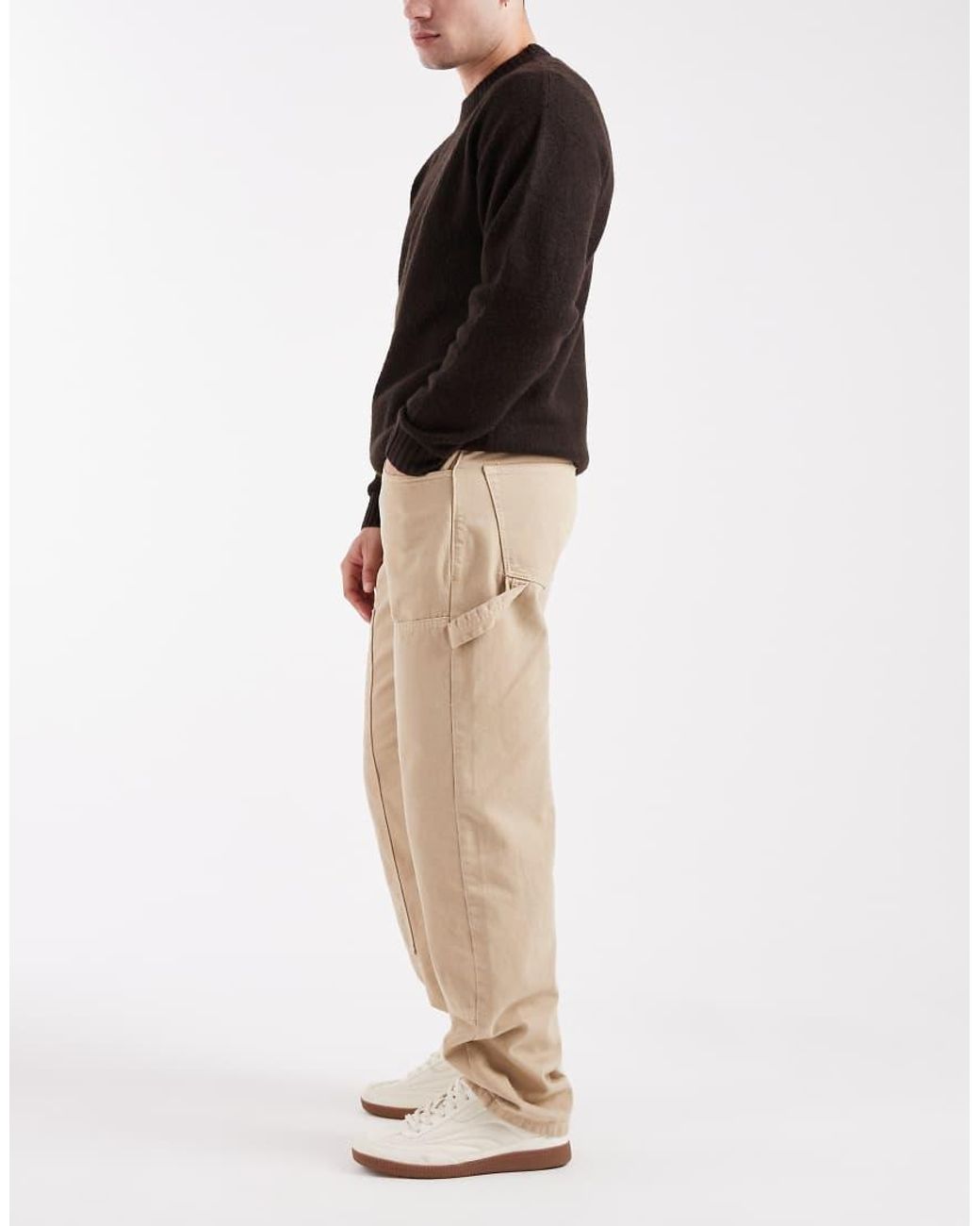 ASOS Black baggy Trousers for men