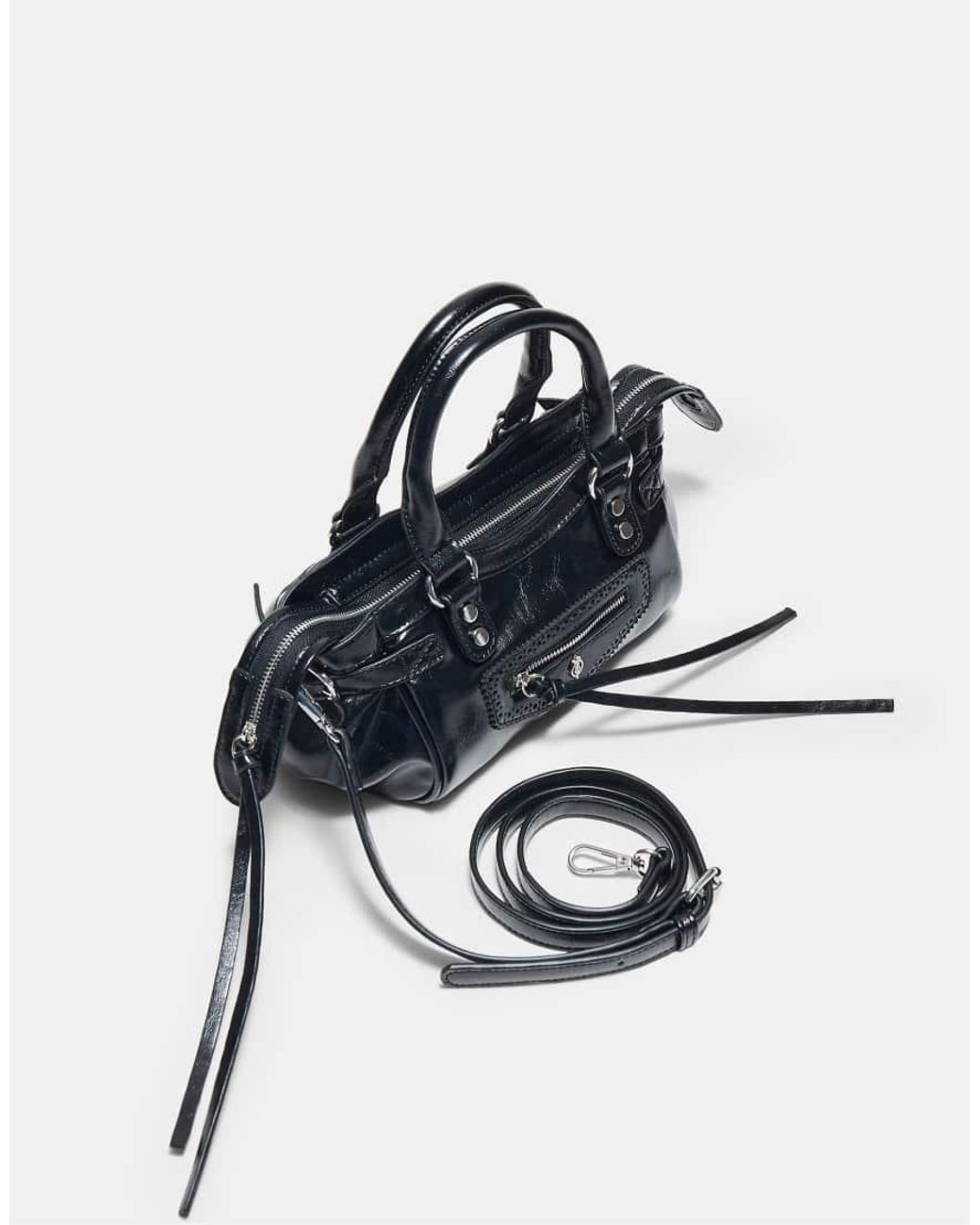 Stradivarius Blue City Crossbody Bag