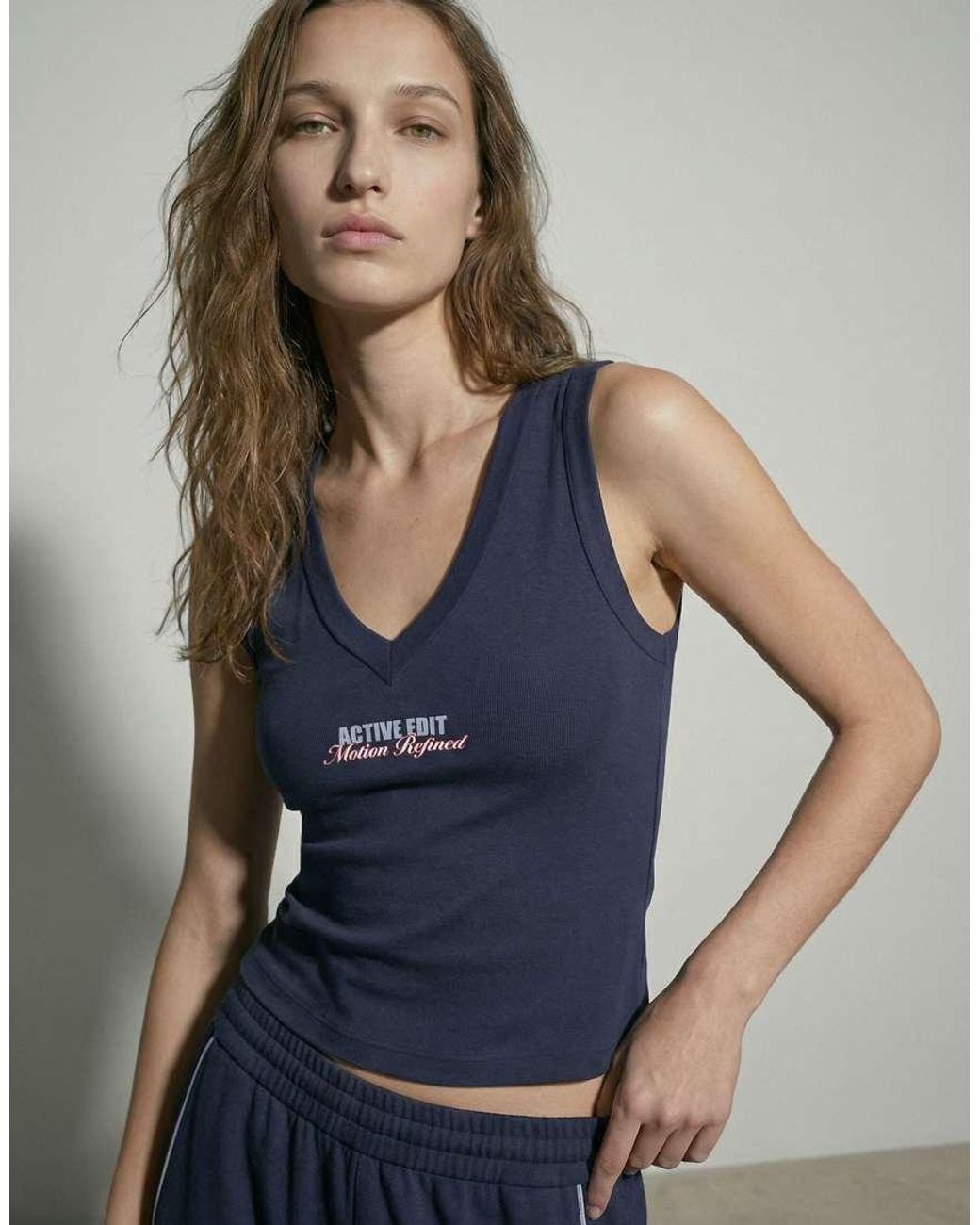 HYPEDROP Blue Tank Top