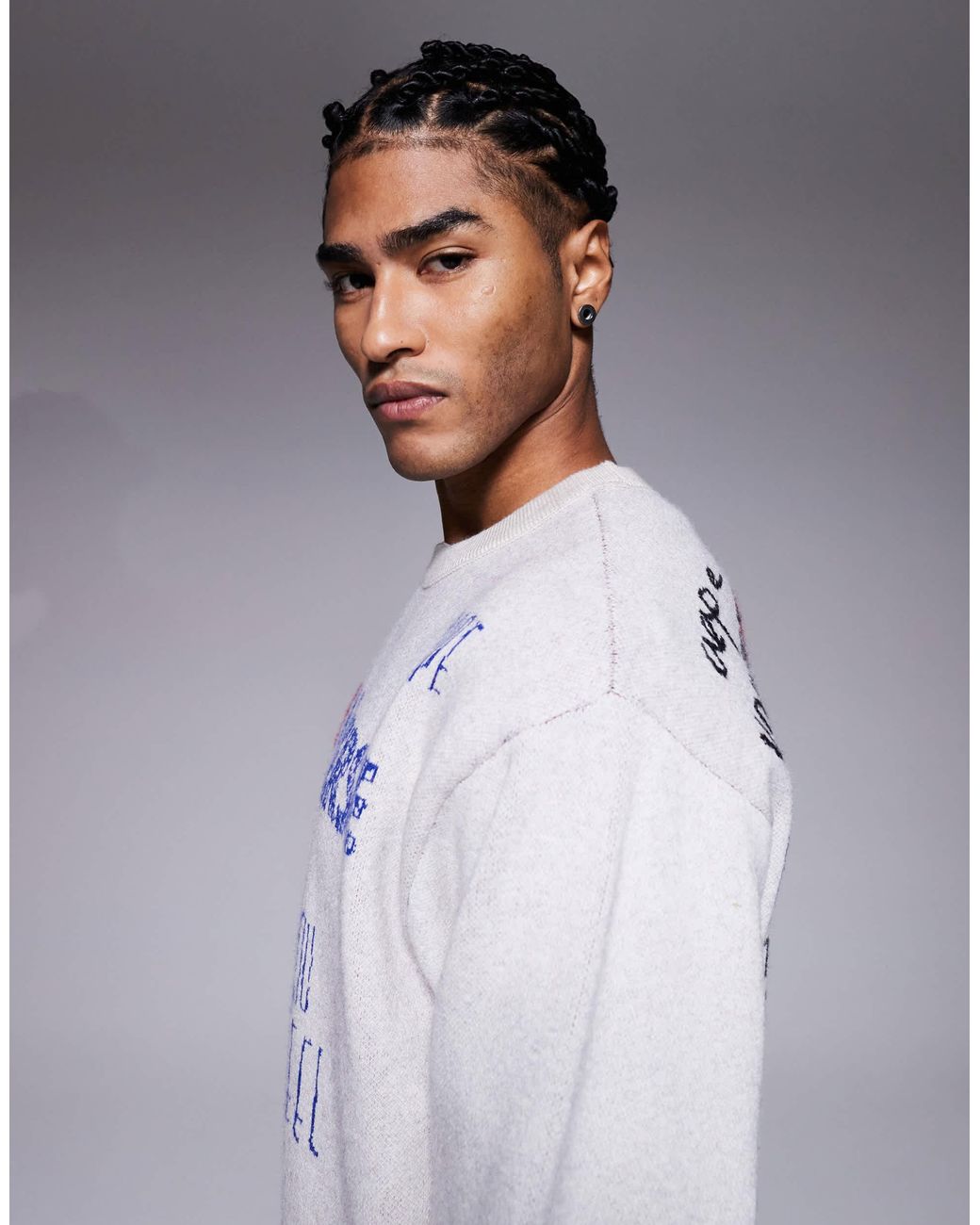 Aape By A Bathing Ape – strickpullover in Gray für Herren
