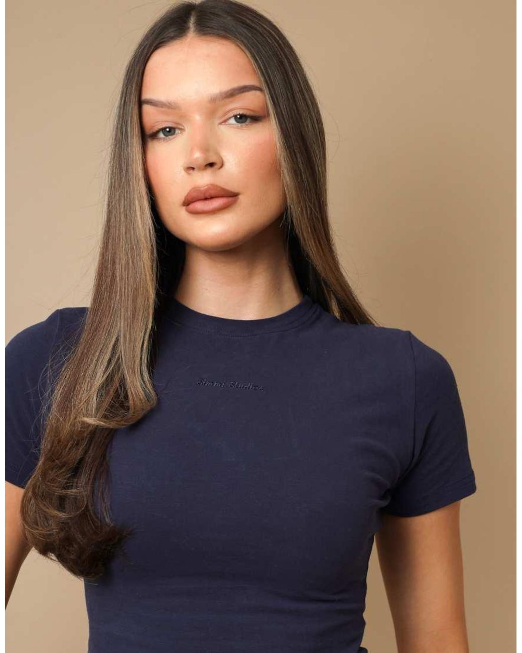 SIMMI Blue Short Sleeve Soft Touch T-Shirt