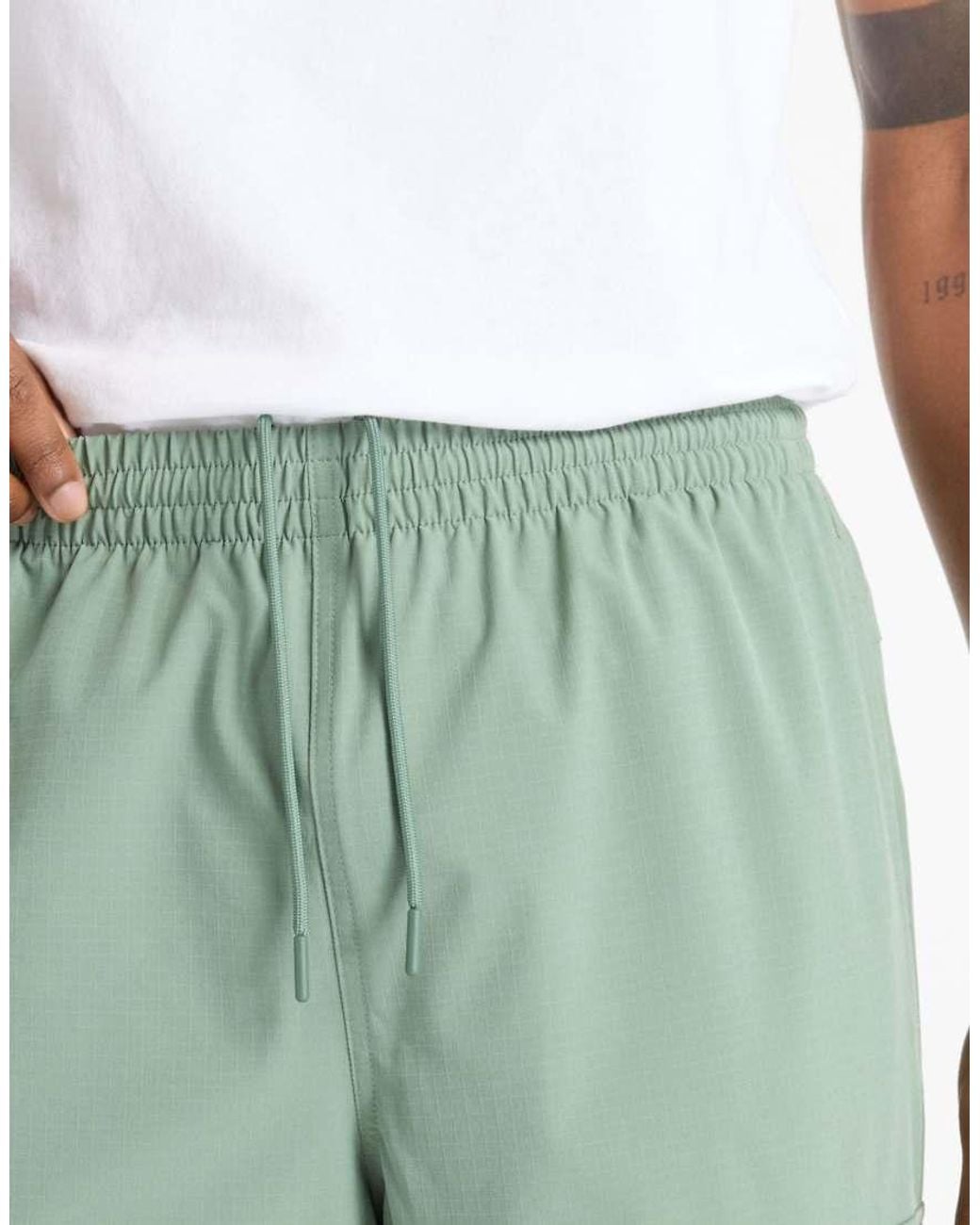 New Balance Green Ripstop Cargo Pant for men
