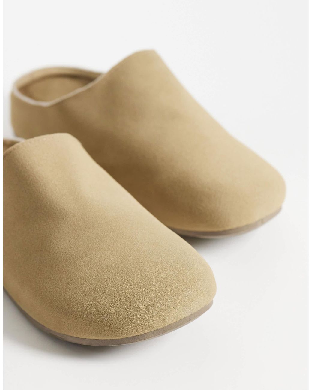 Glamorous White Mule Clogs