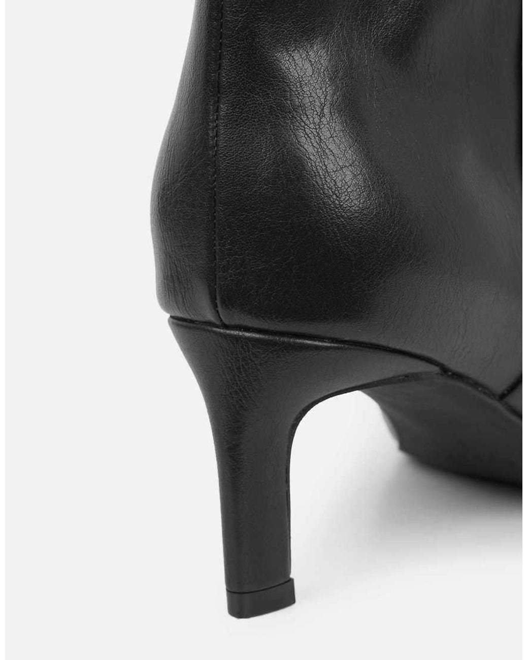 SIMMI Natural Nash Heeled Boots