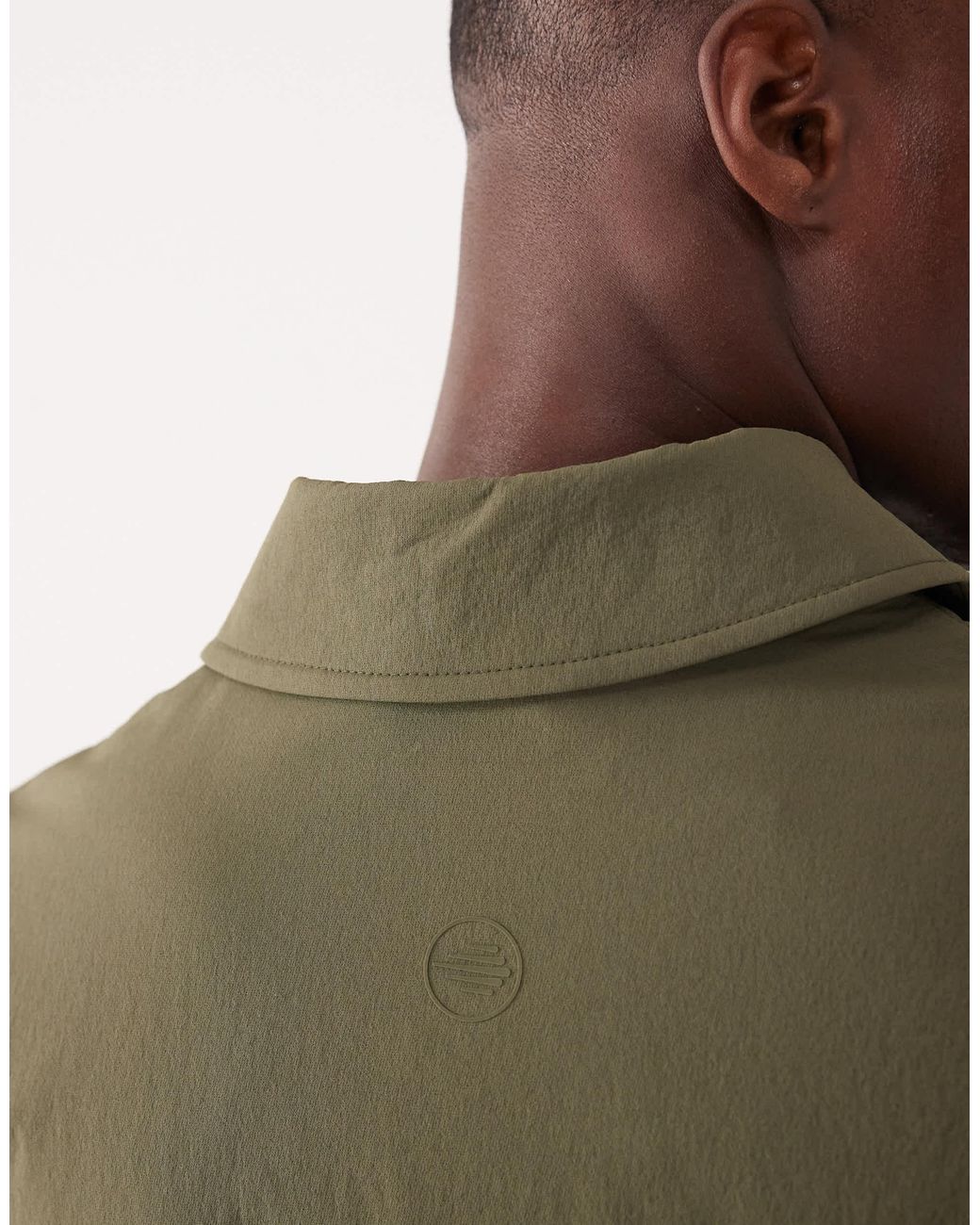 ASOS Green Motionmax Coach Jacket for men