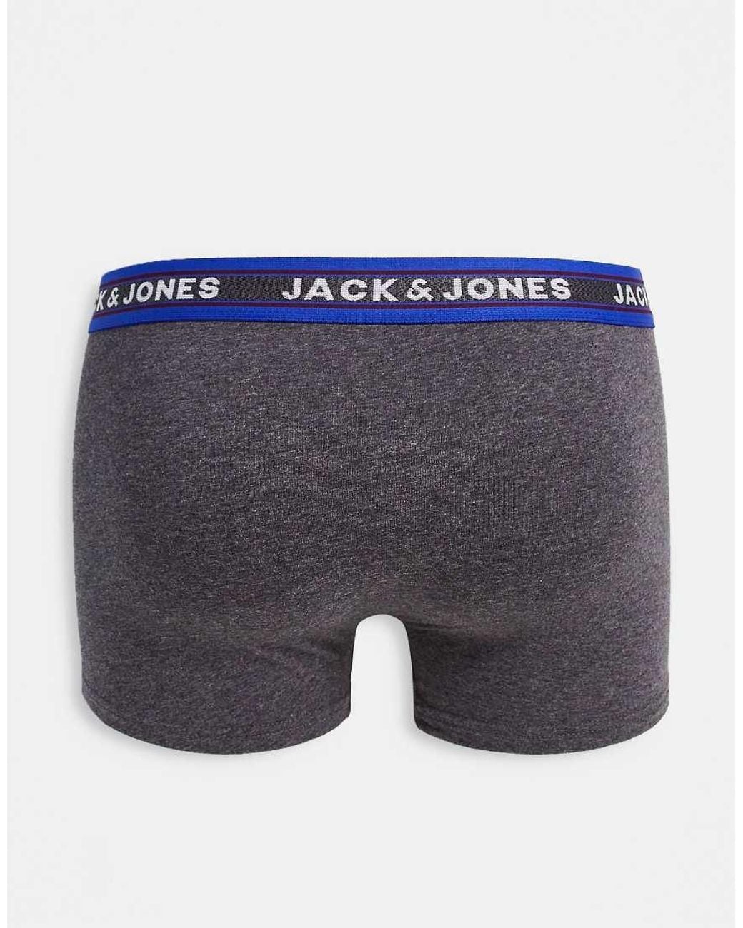 Jack & Jones Blue 5 Pack Trunks for men