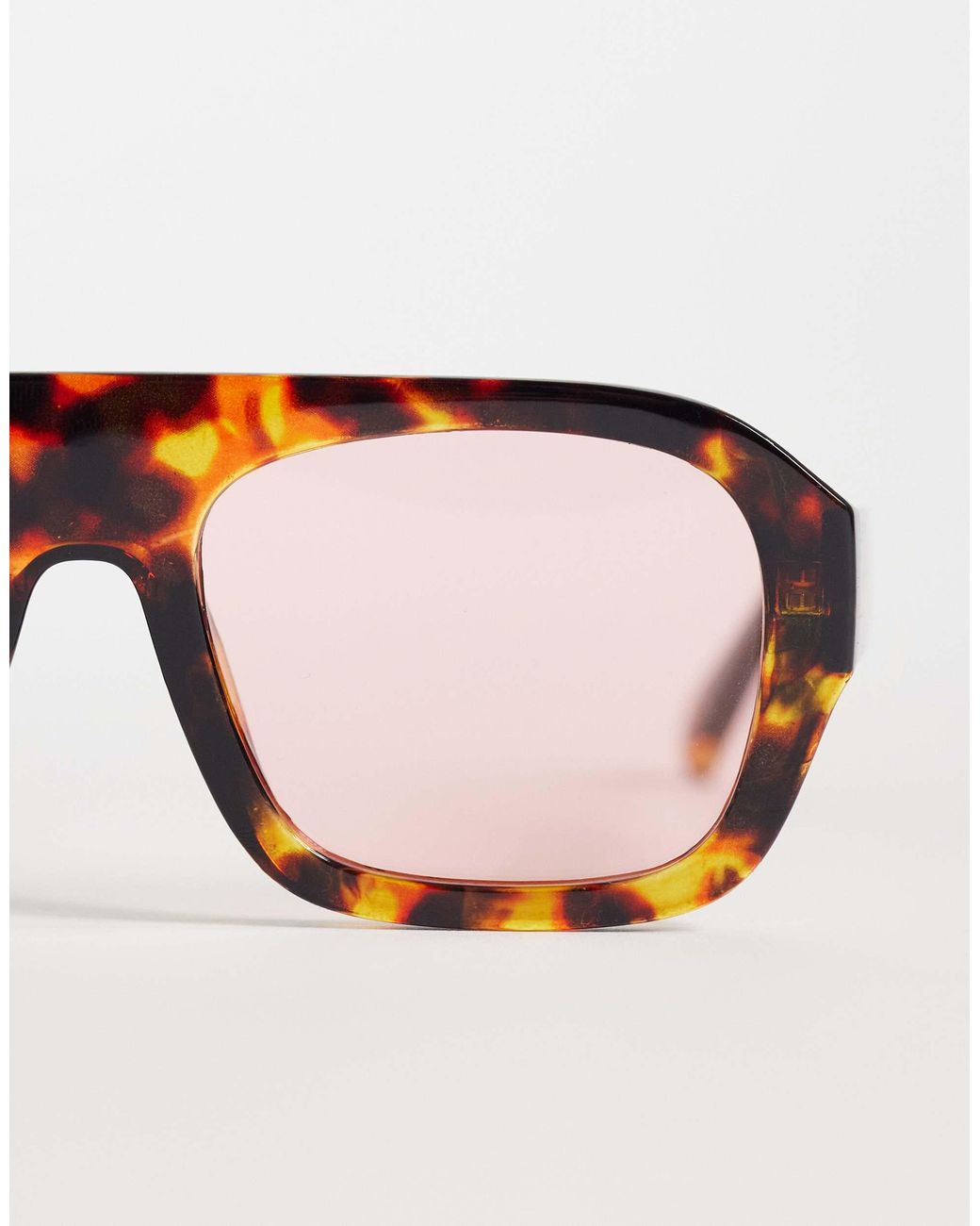 Lunettes ASOS en coloris Pink