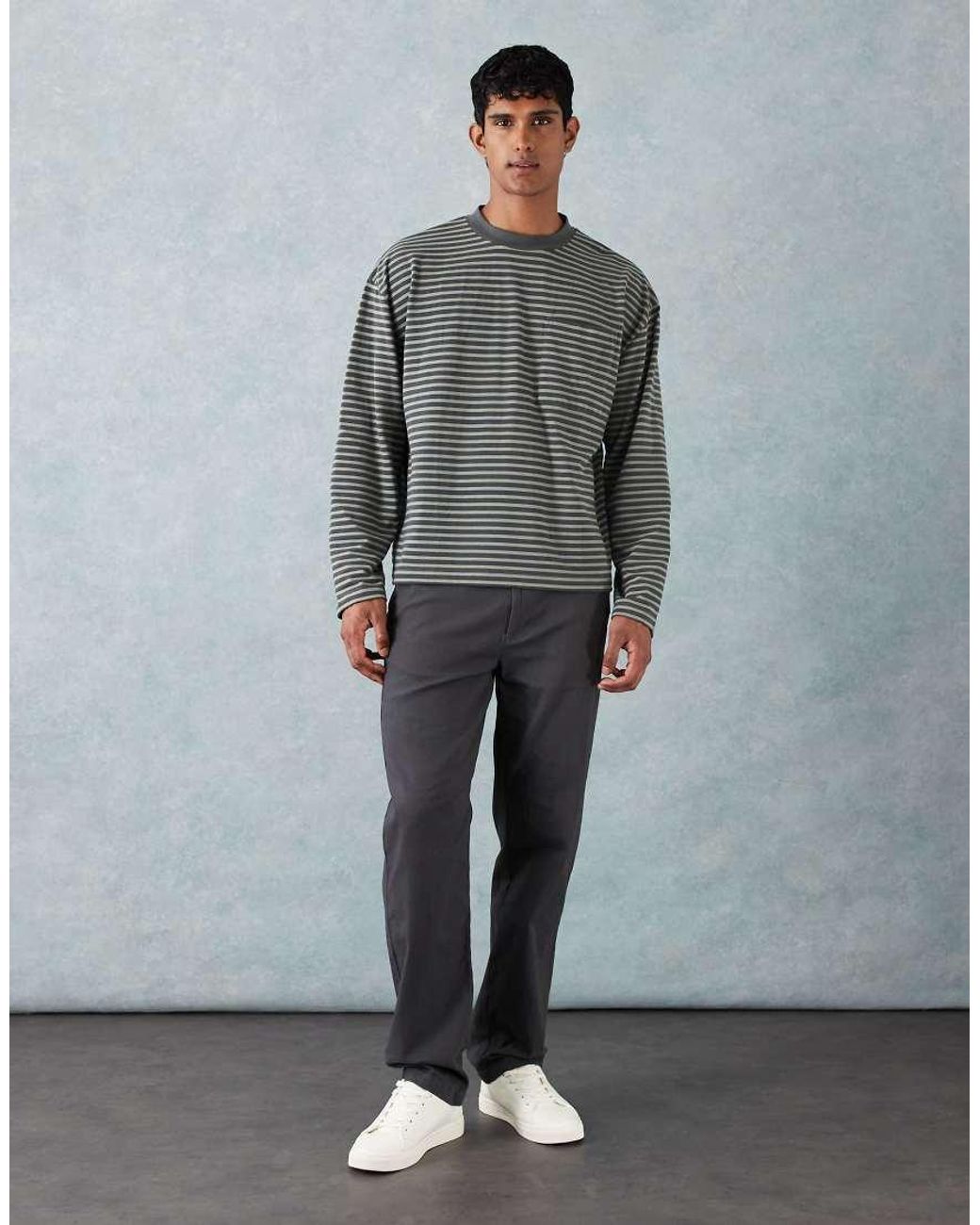 ASOS Natural Straight Chinos for men