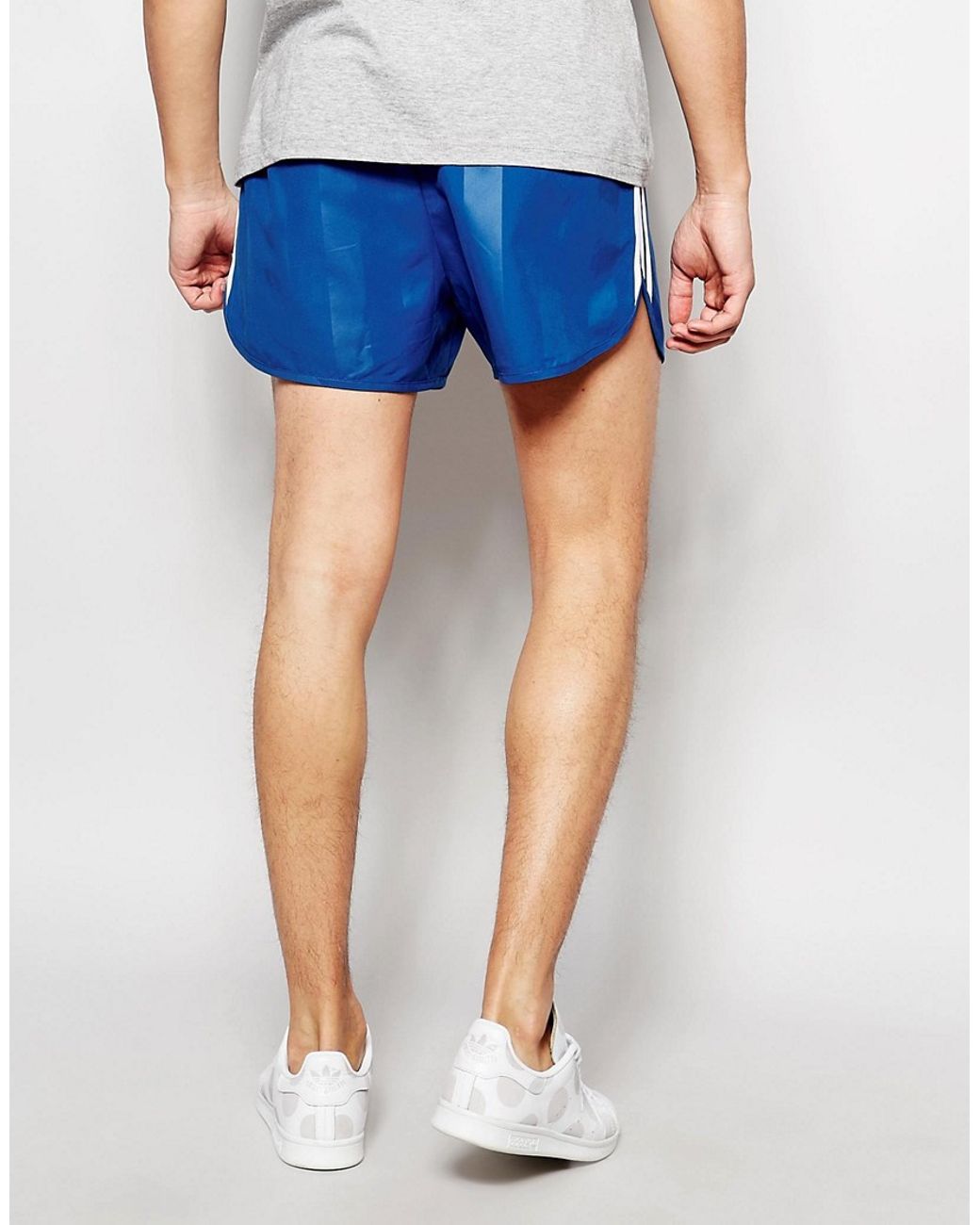 adidas Originals Retro Shorts Aj6933 in Blue for Men | Lyst