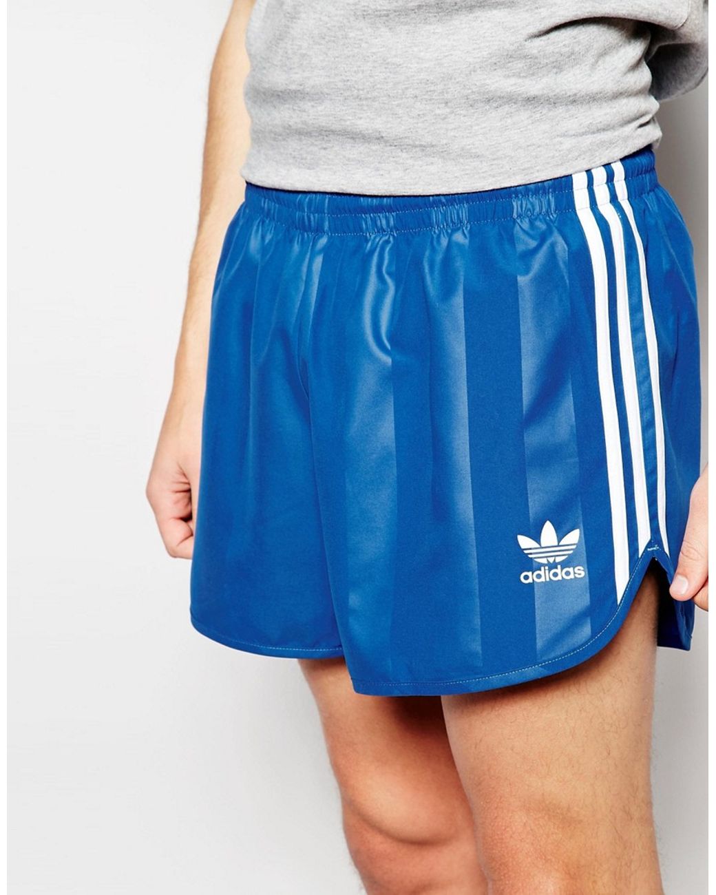 omgivet skab Kritisk adidas Originals Retro Shorts Aj6933 in Blue for Men | Lyst