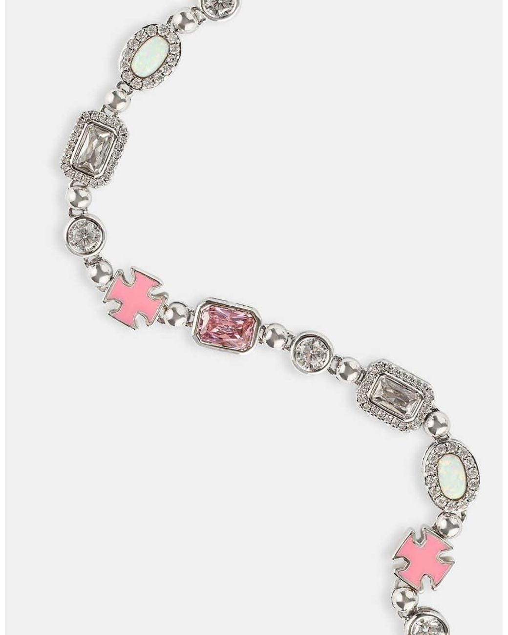 CERNUCCI Natural Clear Multi Gemstone Chain