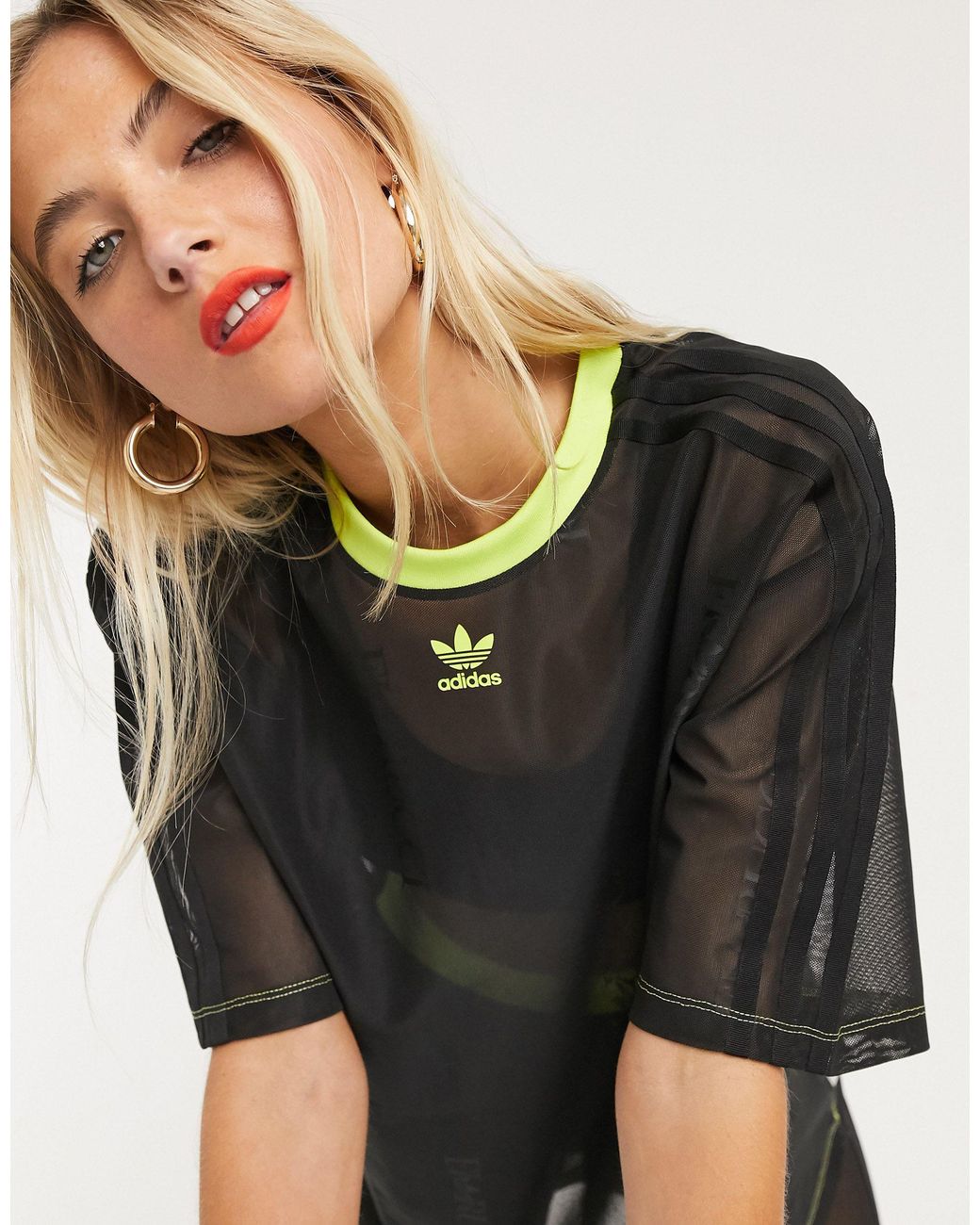Adidas hotsell sheer sweatshirt