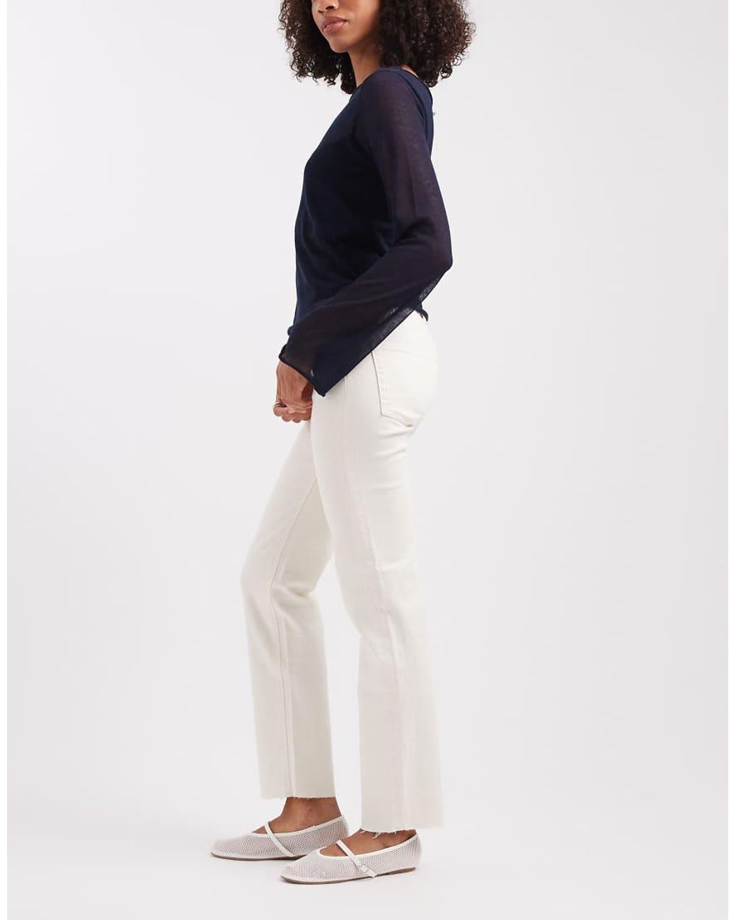 JJXX Blue Lyon Slim Cropped Jeans