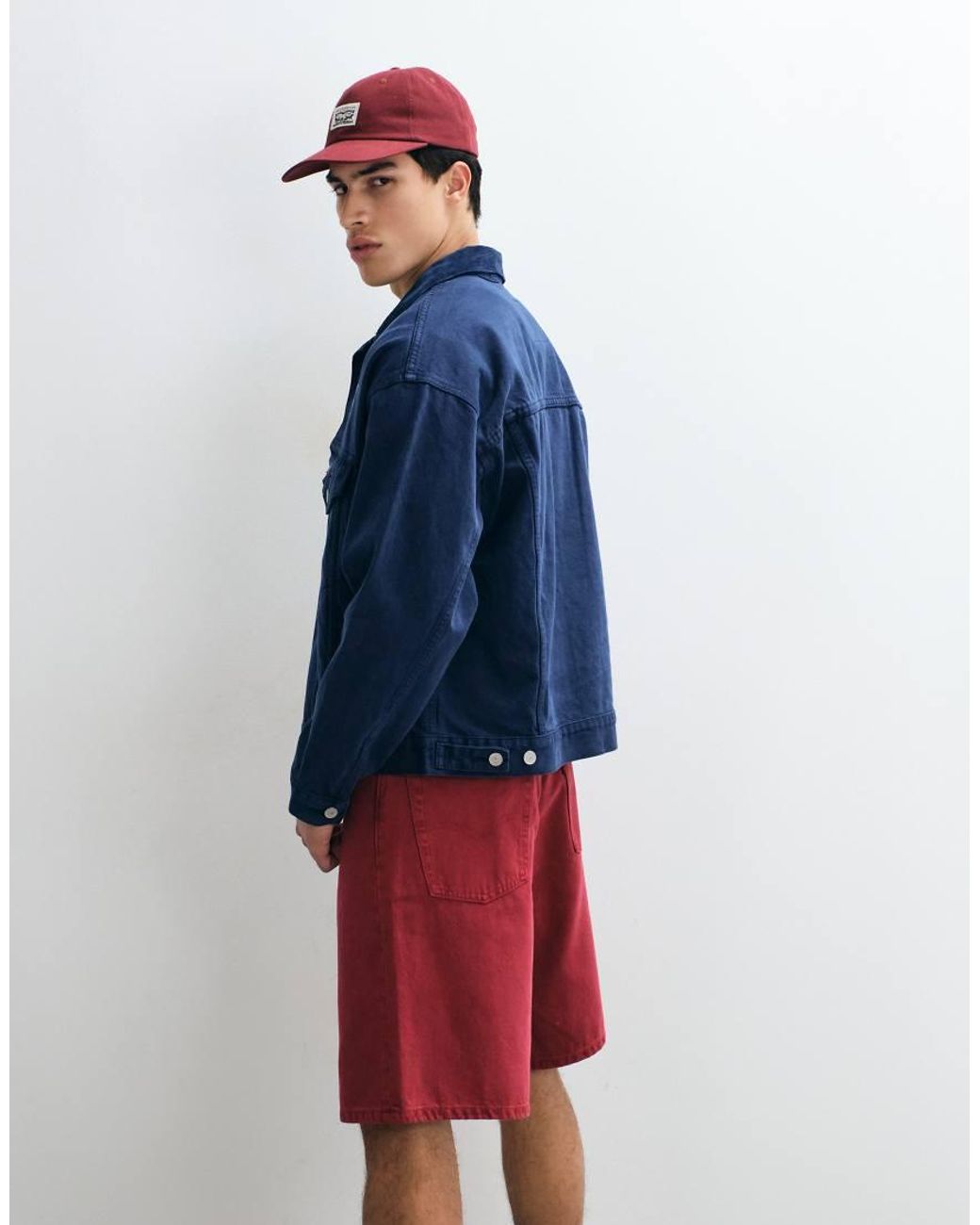 Levi's Blue England Denim Trucker Co-ord Jacket for men