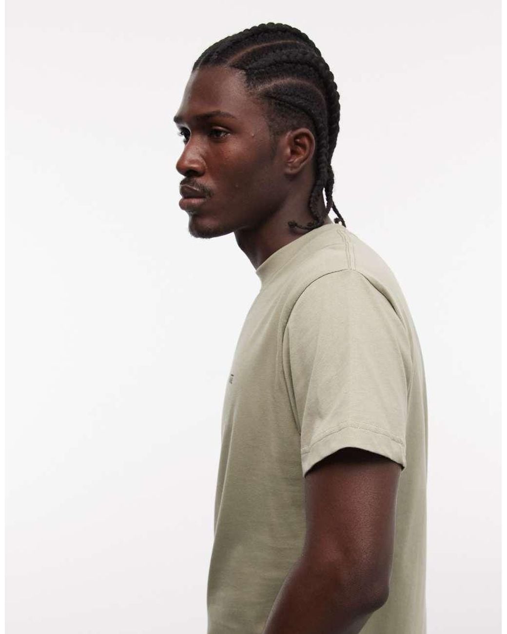 Vans Natural Left Chest Logo T-Shirt for men