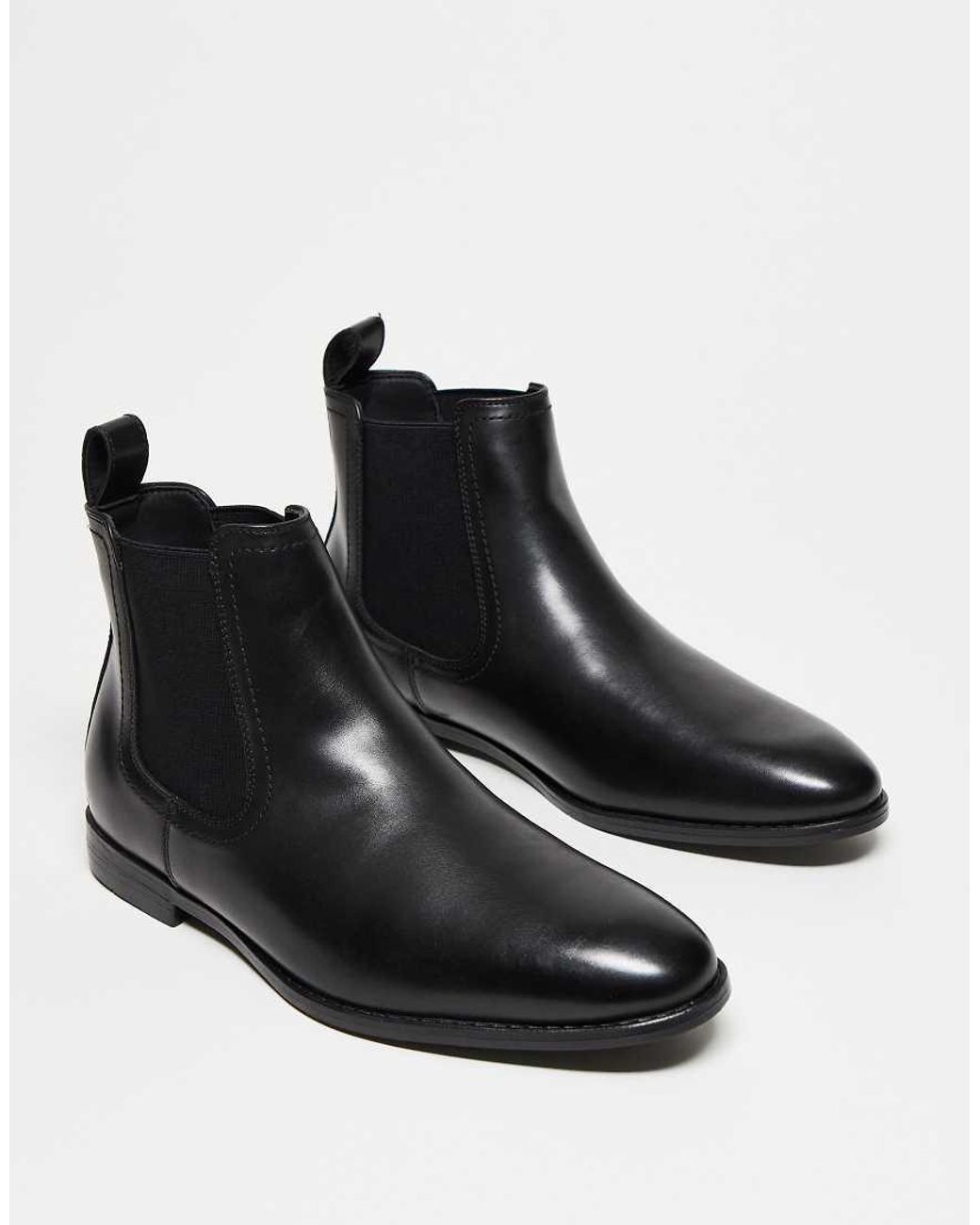 ASOS Black Chelsea Boots for men