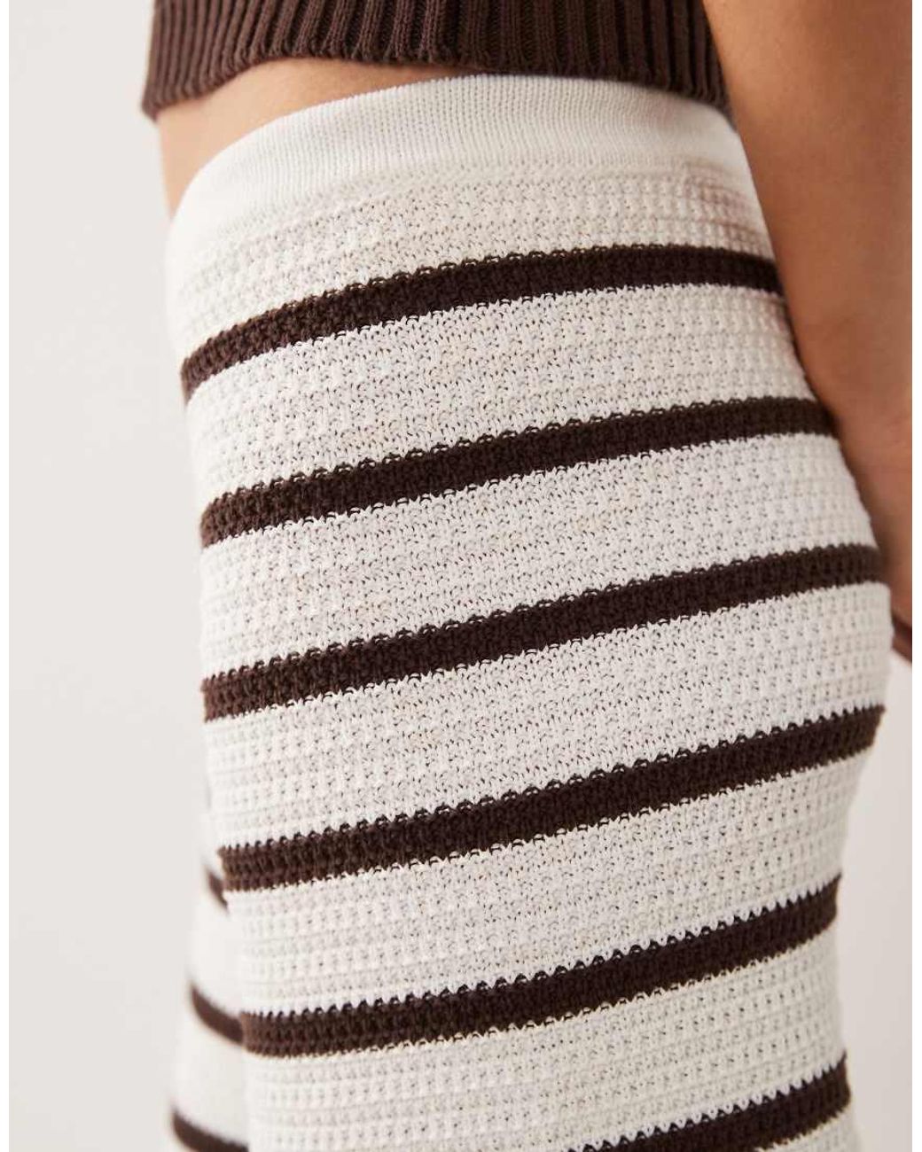 ASOS White Crochet Knit Beach Pants