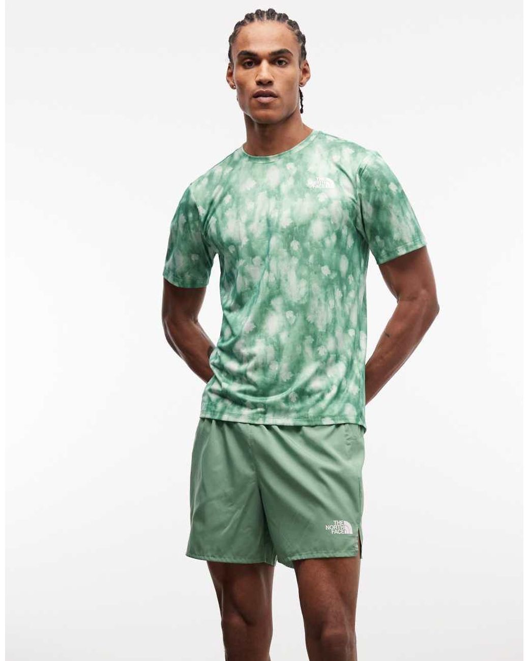 The North Face Green Lightbright 5" Short for men