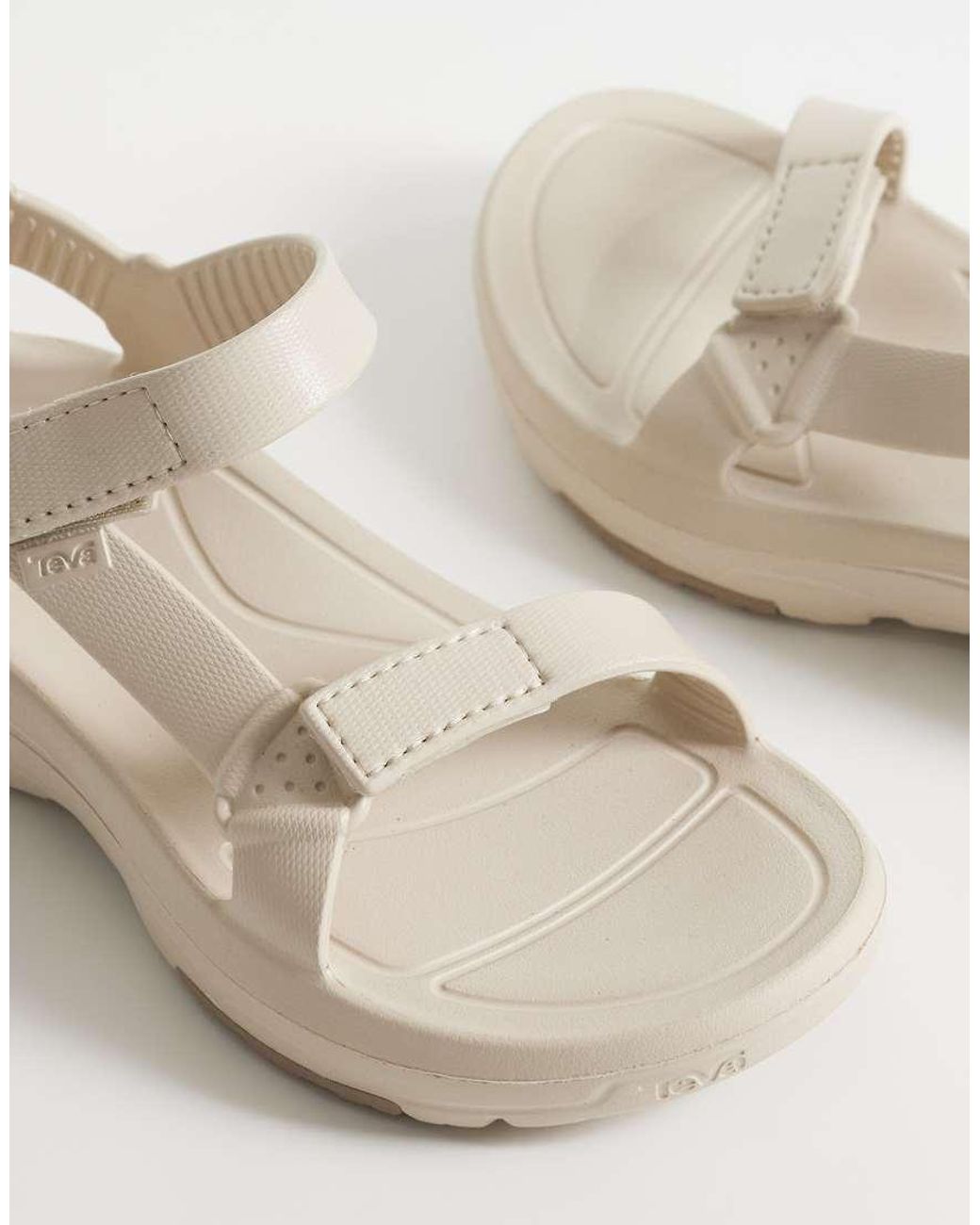 Teva White Apreaqua Drift Sandals