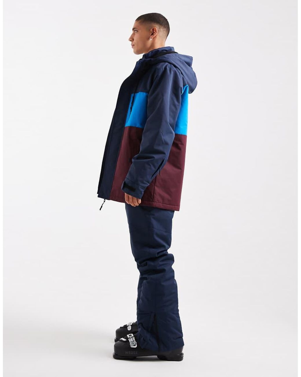 Pantaloni Da Sci di Threadbare in Blue da Uomo